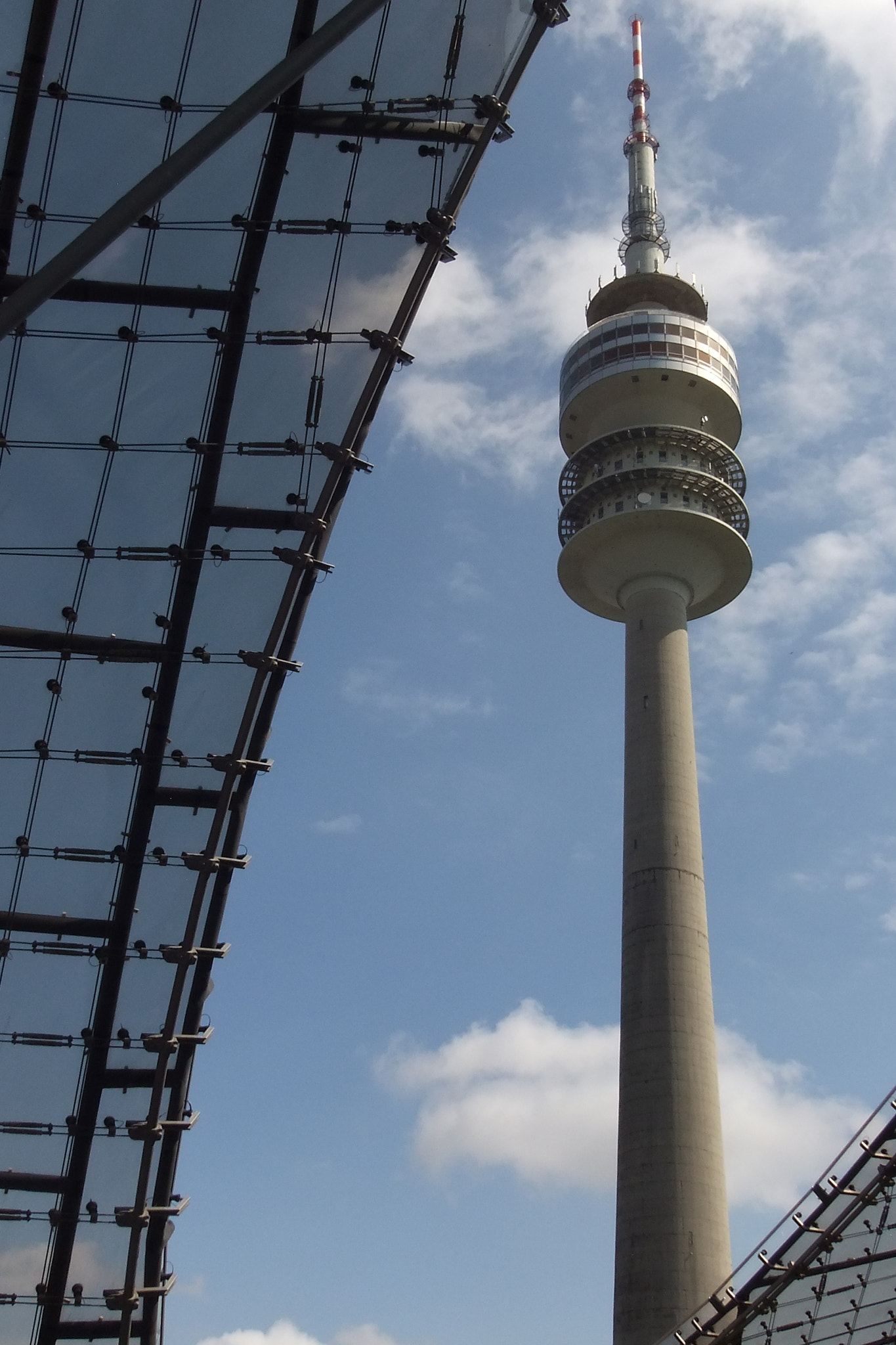 Fujifilm FinePix Real 3D W3 sample photo. Olympictower munich photography