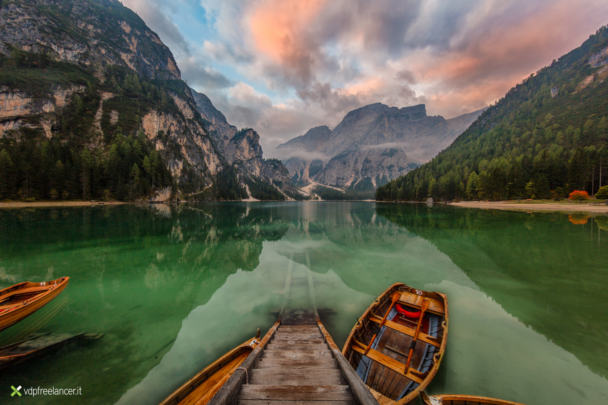 Canon EOS 5DS sample photo. Braies lake in dolomites photography