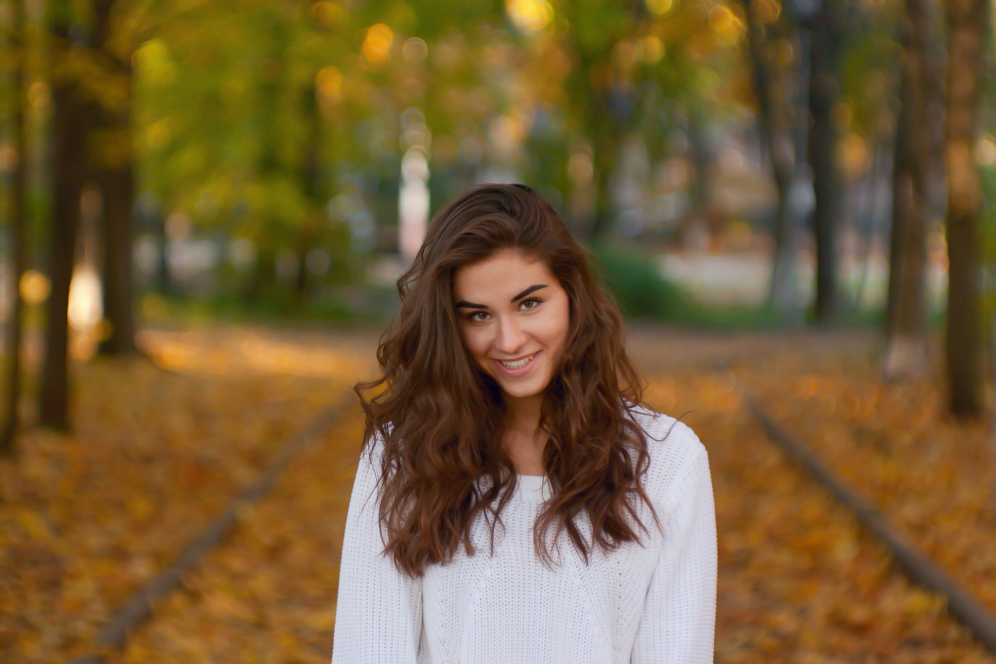 Canon EF 35-80mm f/4-5.6 sample photo. Настя, осень и боке / anastasia, autumn and bokeh photography