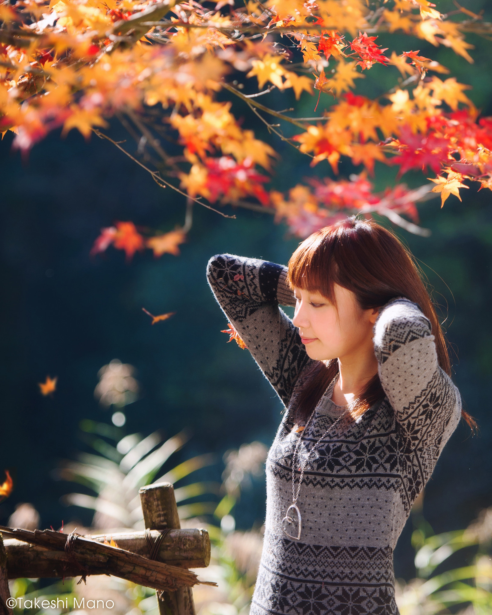Nikon D3 sample photo. Autumn leaves photography