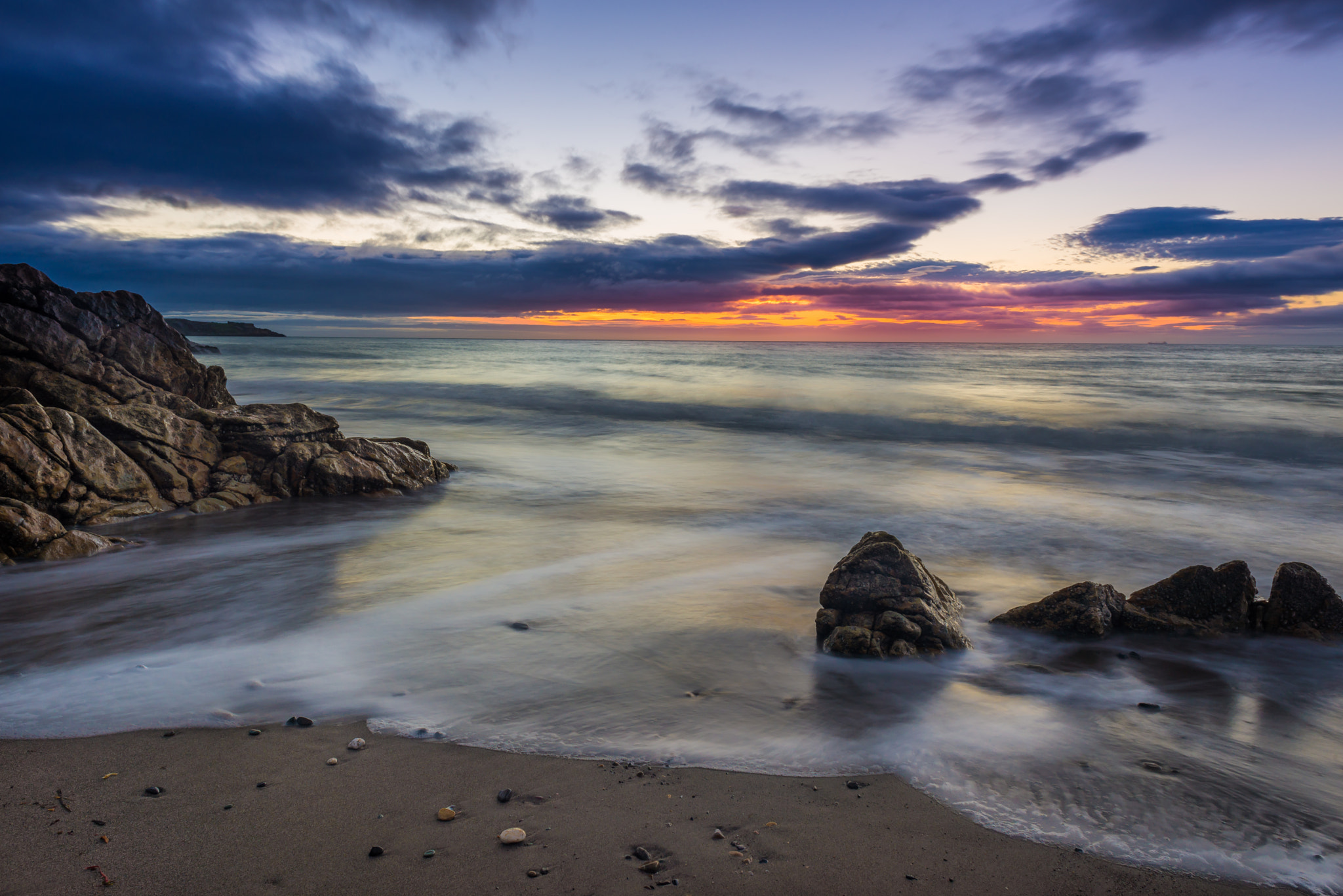 Nikon D610 + Nikon AF Nikkor 24mm F2.8D sample photo. White rock beach photography