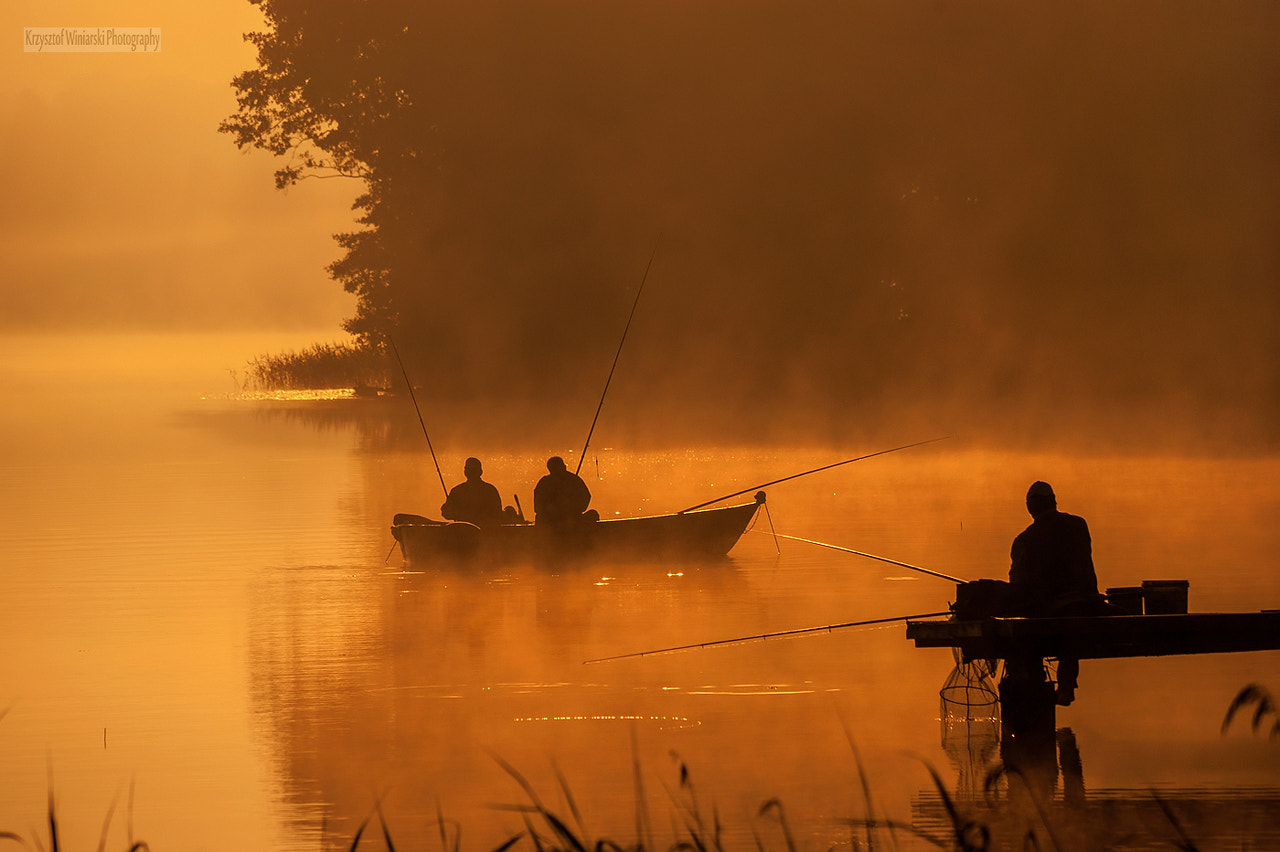 Sony Alpha DSLR-A380 sample photo. Anglers photography