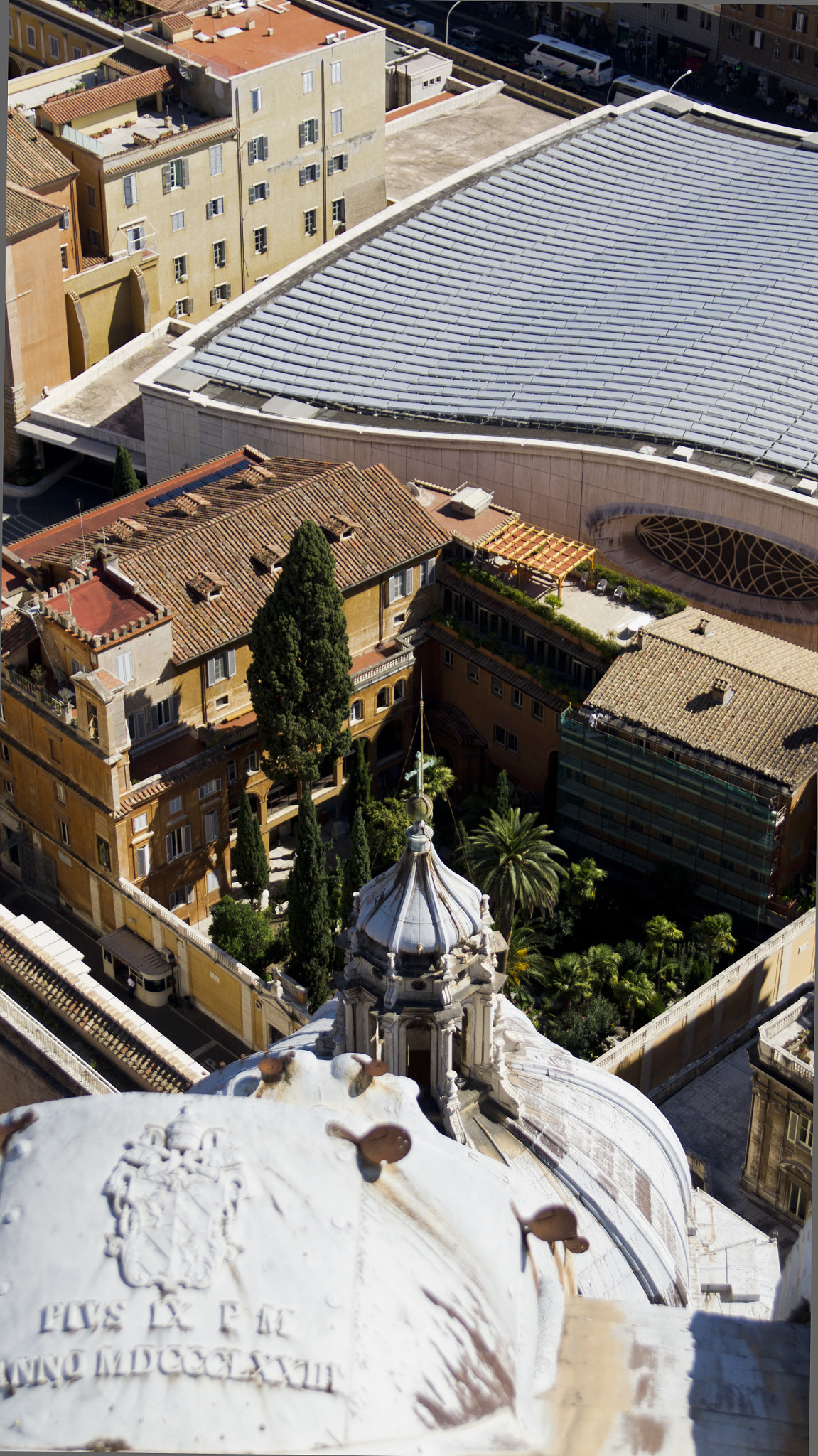 Sony Alpha DSLR-A580 sample photo. View from the dome of the st. peter's basilica photography