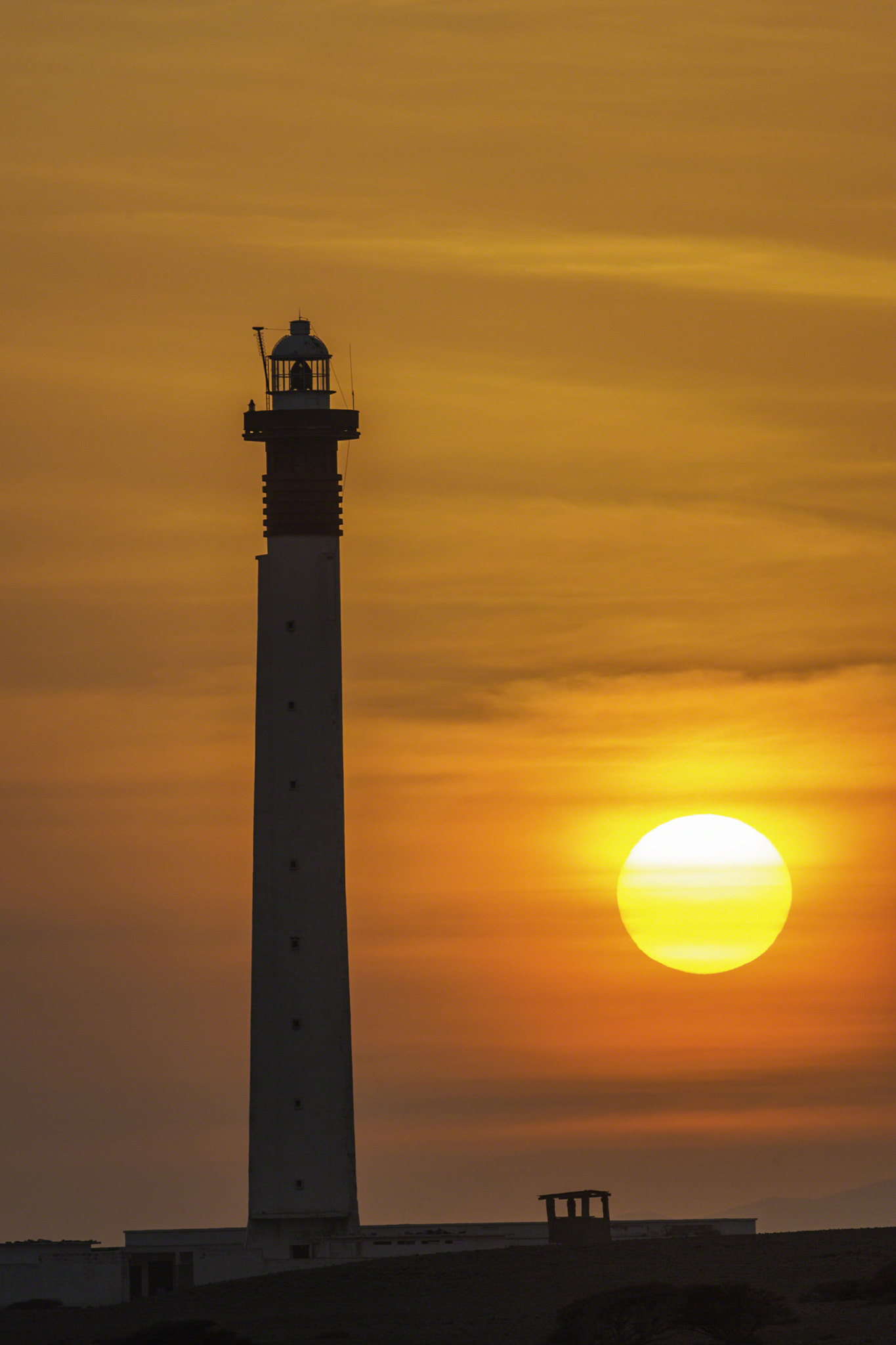 Canon EOS-1D Mark II + Canon EF 100-400mm F4.5-5.6L IS USM sample photo. Lighthouse at ras siyyan djibouti photography