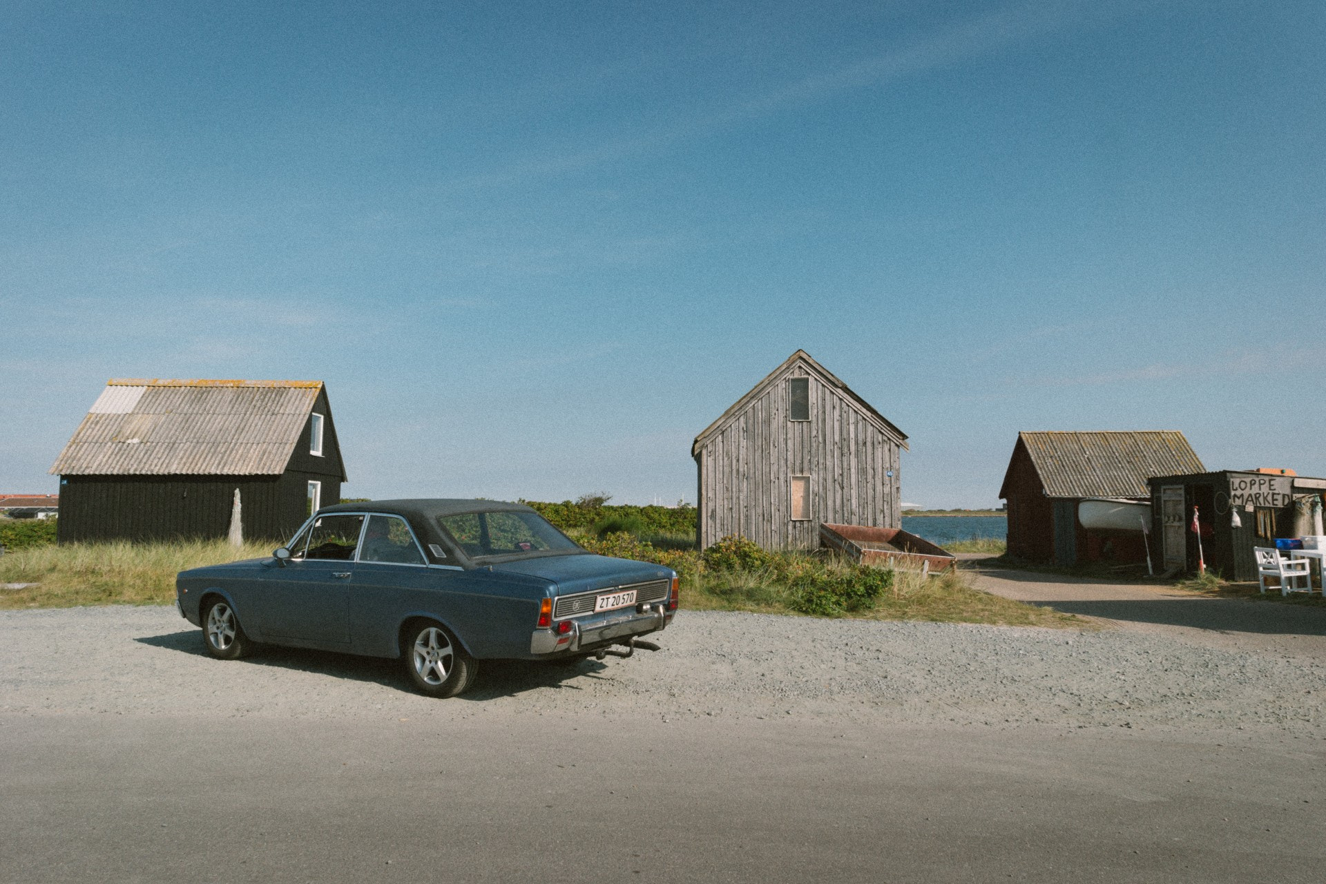 Samsung NX300 sample photo. Hvide sande fisher's shacks photography
