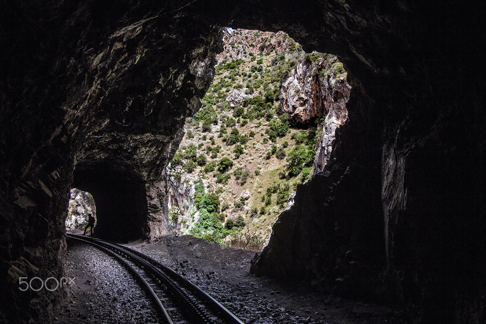 Canon EOS 650D (EOS Rebel T4i / EOS Kiss X6i) + Sigma 18-50mm f/2.8 Macro sample photo. Railroad tracks (greece) photography