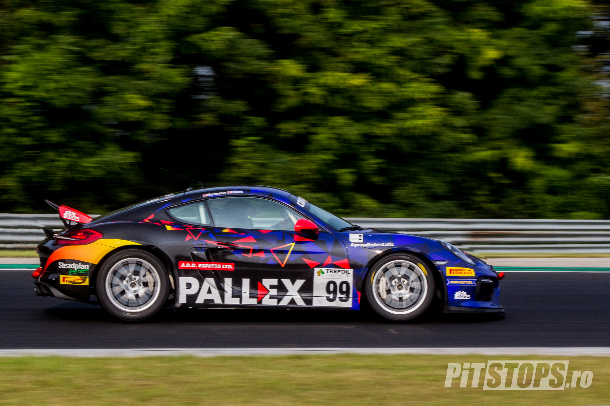 Canon EF 75-300mm f/4-5.6 USM sample photo. Euro gt4 hungaroring - porsche in t5 photography