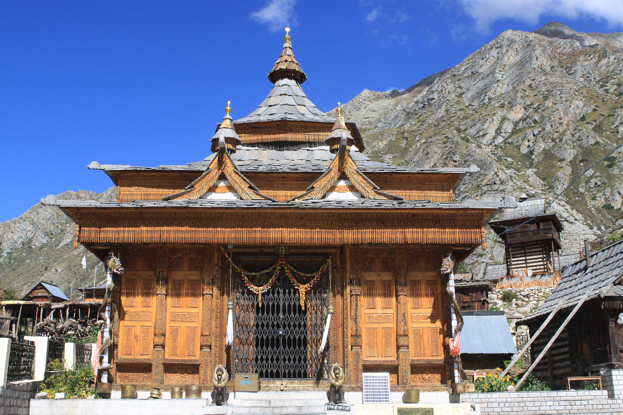 Canon EOS 50D + Canon EF 24-70mm F2.8L USM sample photo. Main temple, chitkul photography
