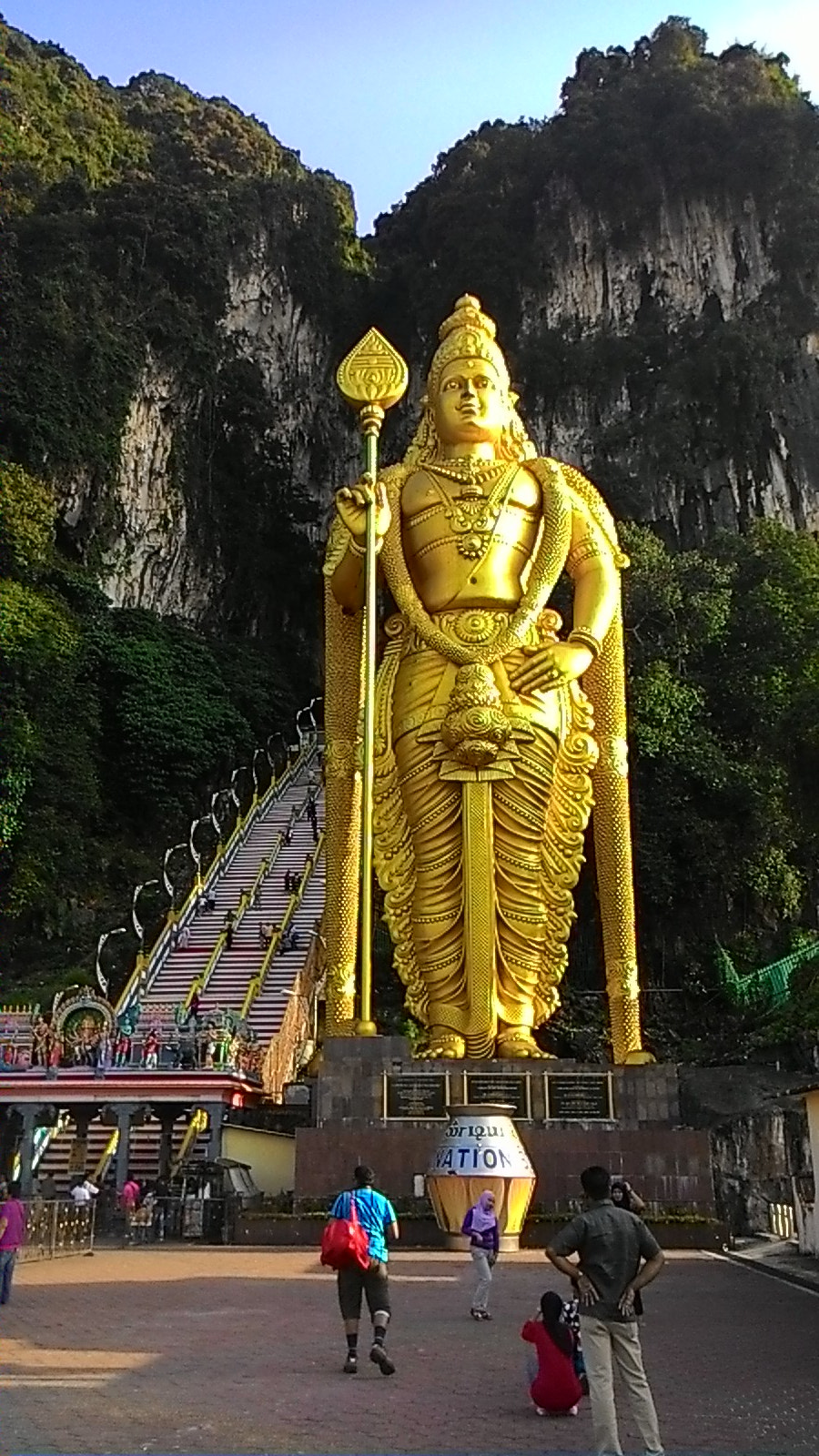 ASUS ZenFone 4 (A450CG) sample photo. #batu cave#world's tallest statute of lord muruga#hindu deity.. photography