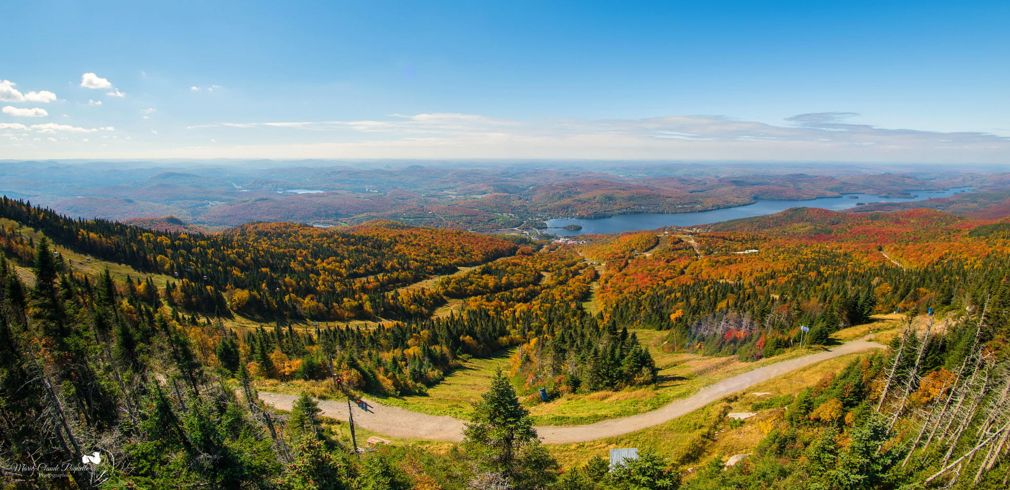 Samyang 12mm F2.8 ED AS NCS Fisheye sample photo. Montagne tremblant photography