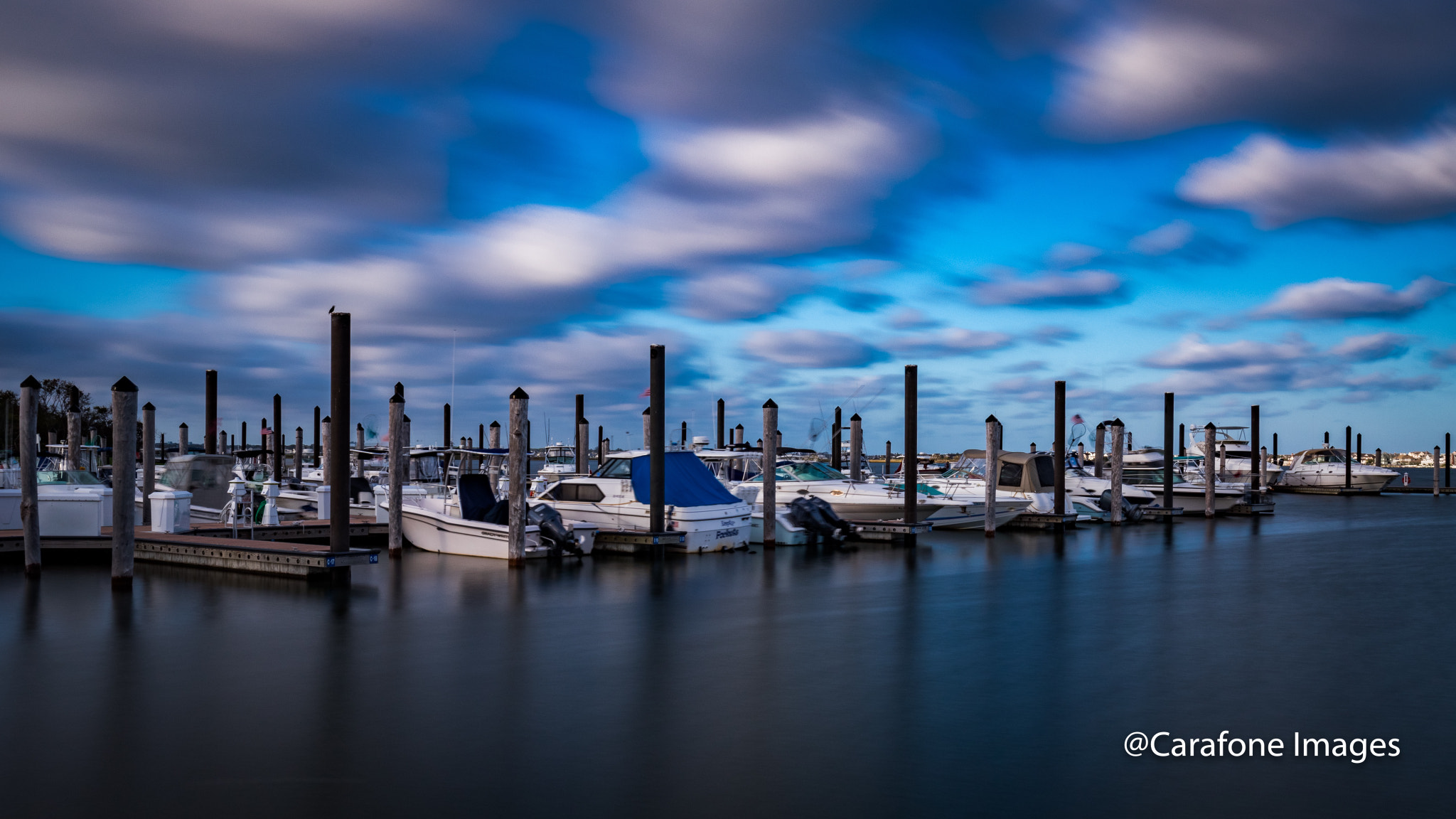 Canon EF 16-35mm F4L IS USM sample photo. Boat docks in mantoloking nj photography