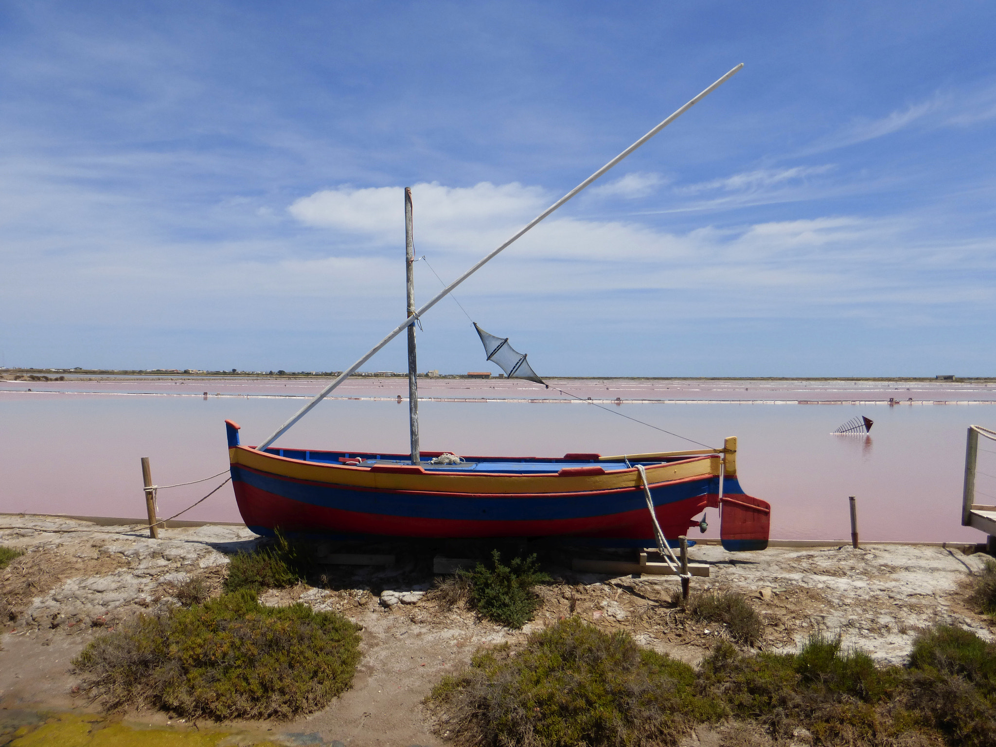 Panasonic DMC-TZ36 sample photo. Gruissan salt evaporation ponds v photography