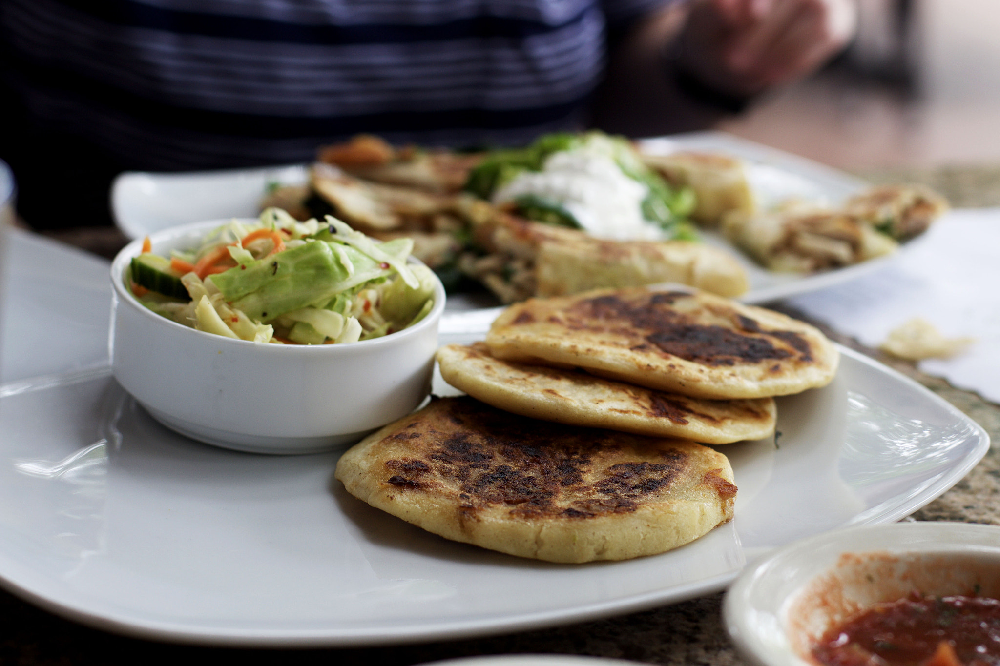 Canon EOS 100D (EOS Rebel SL1 / EOS Kiss X7) sample photo. Salvadorian food photography