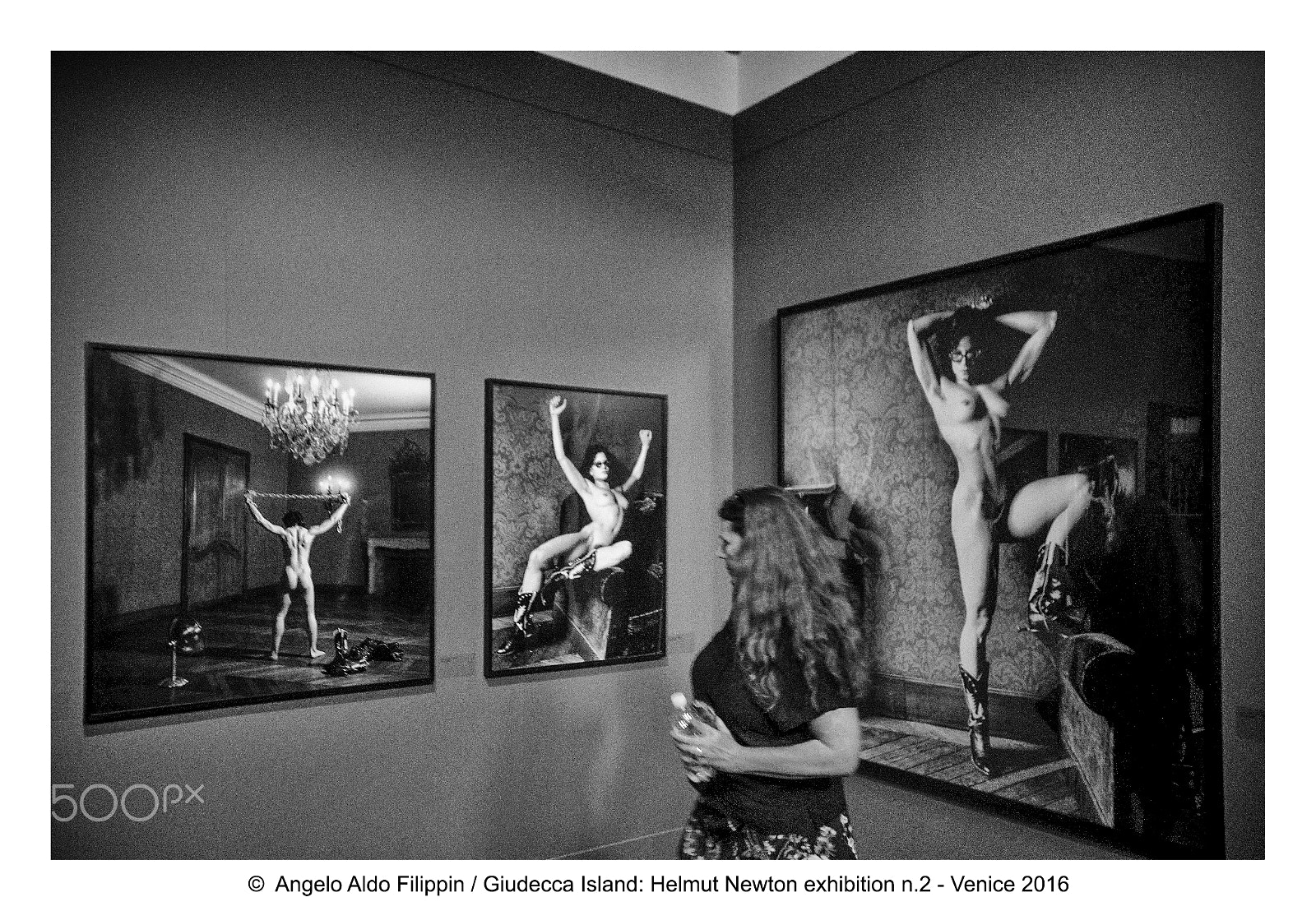 Canon EOS 5D Mark II sample photo. Helmut newton exhibition n.2, venice 2016 photography