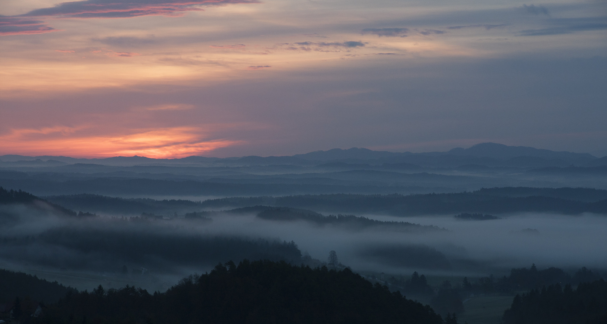 Canon EOS 40D sample photo. Foggy morning 01 photography