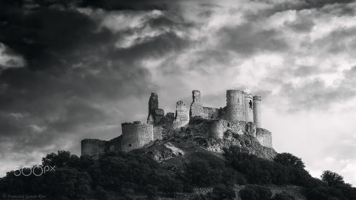 Canon EOS 50D + Canon EF 24-85mm F3.5-4.5 USM sample photo. Almenara castle (puebla de almenara, cuenca, spain) photography