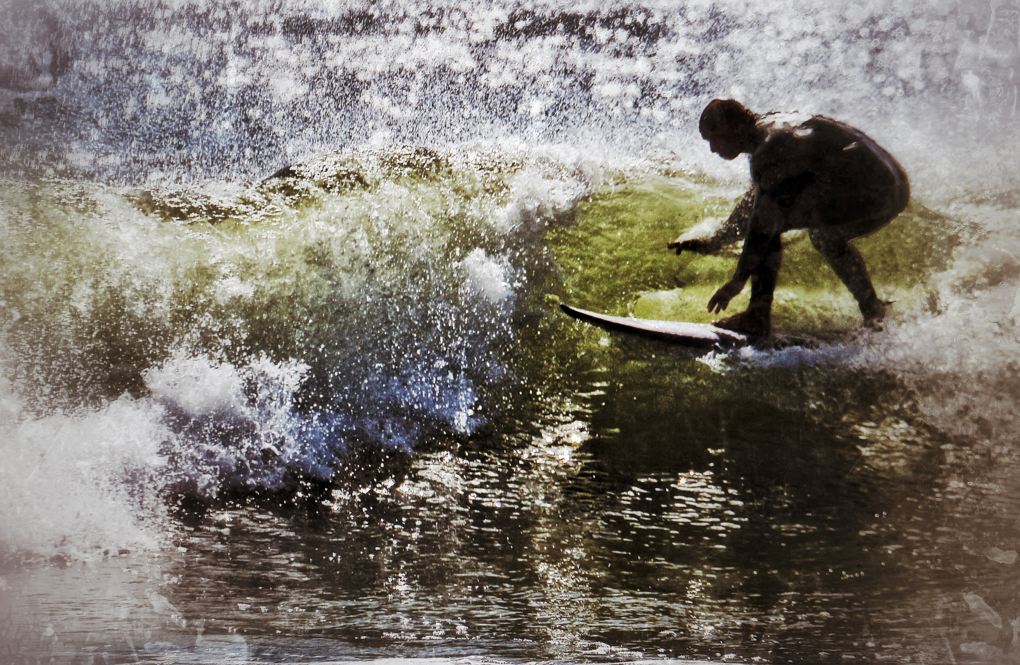Canon EOS 650D (EOS Rebel T4i / EOS Kiss X6i) sample photo. Surfer series, grunge effect photography