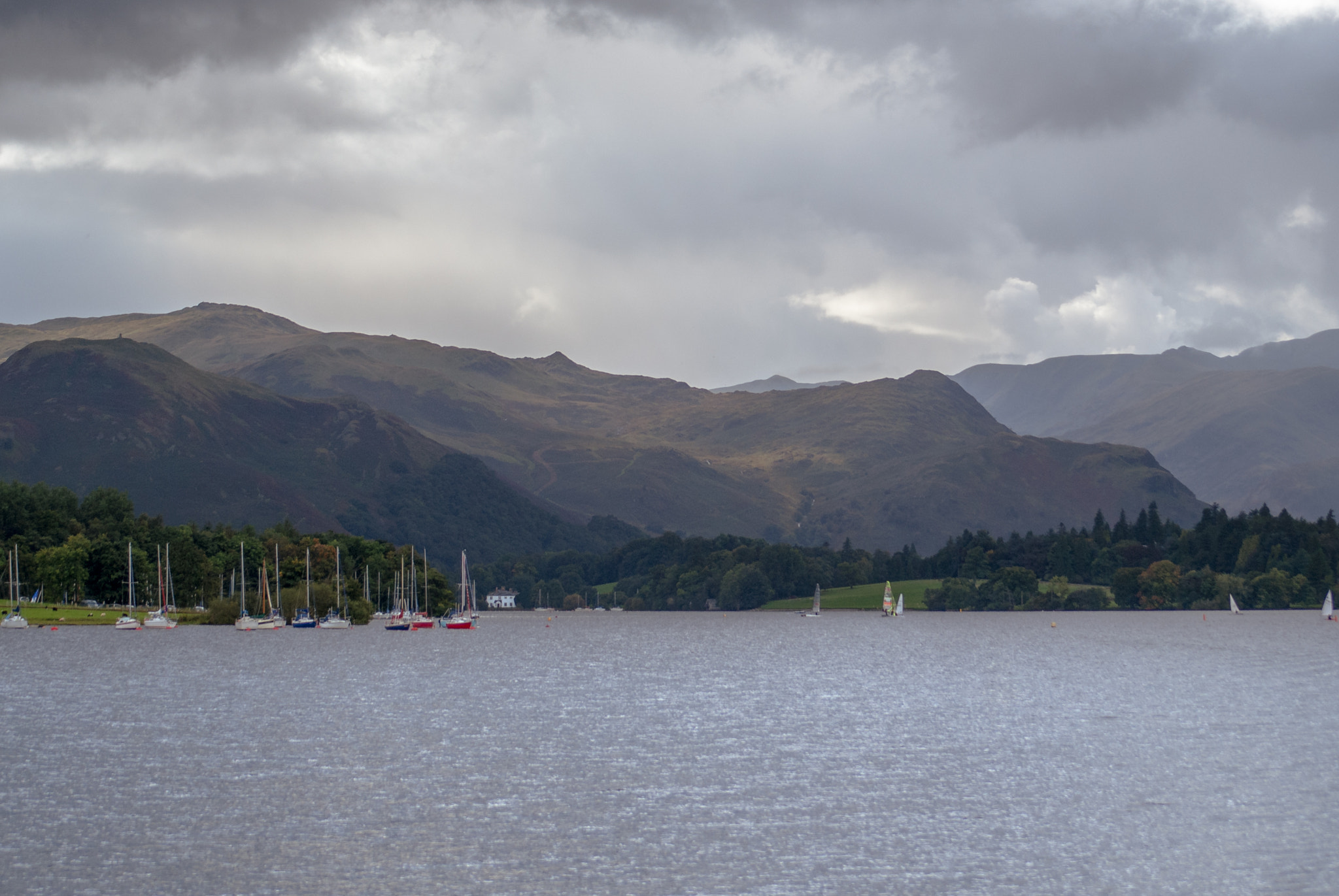 Sony Alpha DSLR-A230 sample photo. Hills over ullswater photography