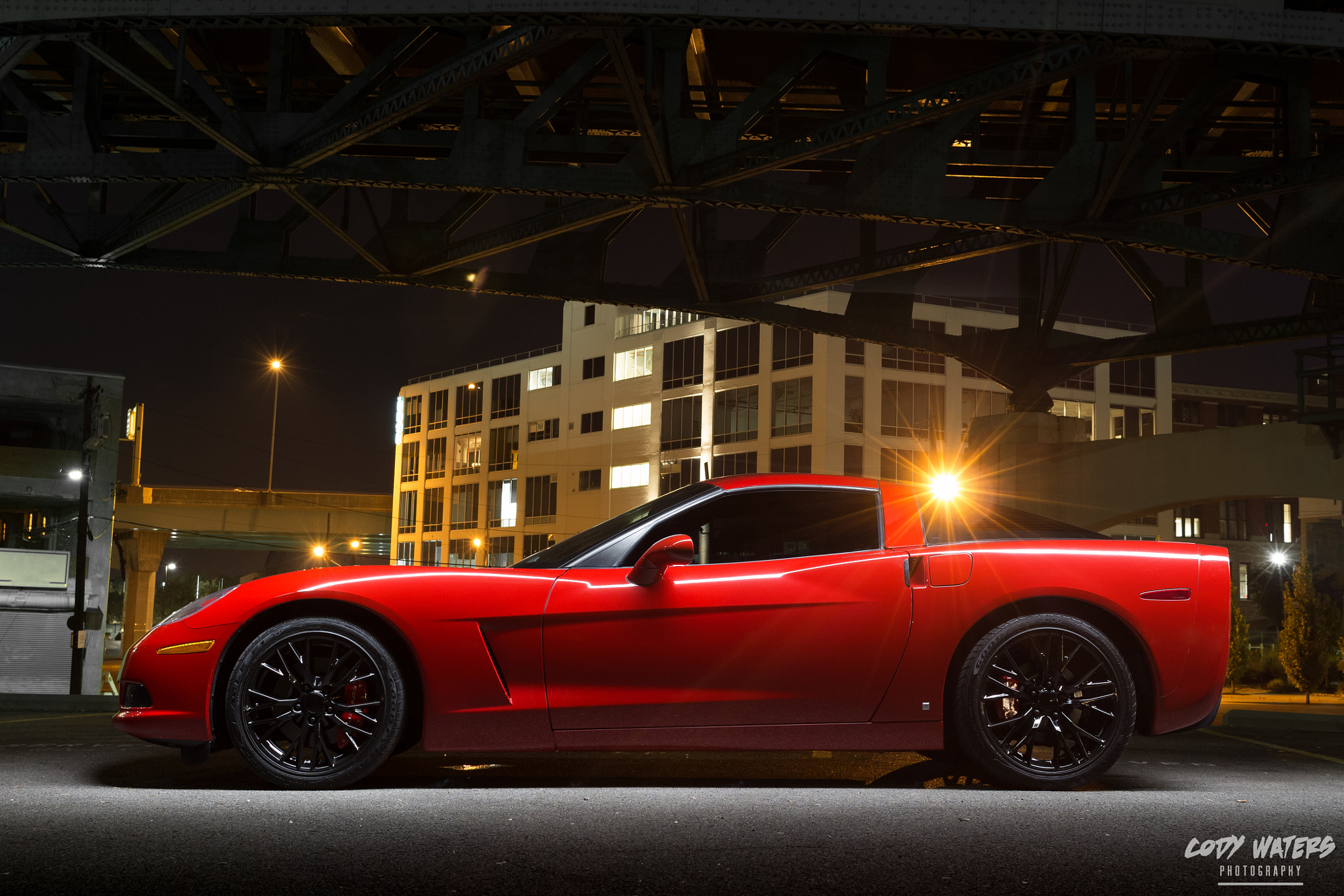 Canon EF-S 24mm F2.8 STM sample photo. Corvette photography