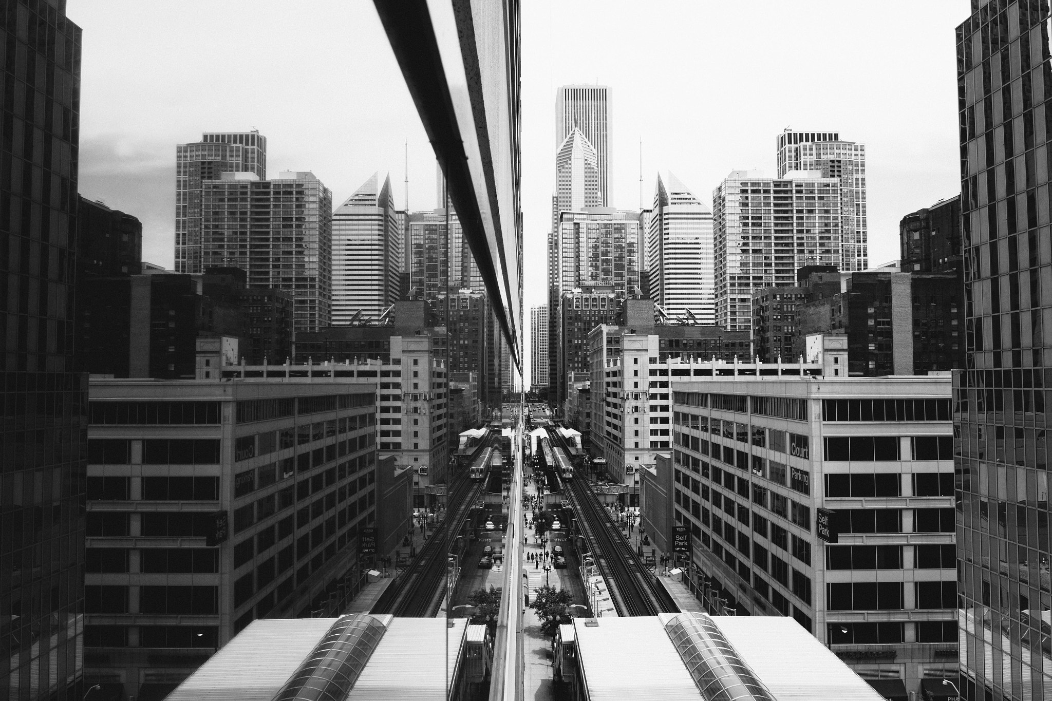 Canon EOS 700D (EOS Rebel T5i / EOS Kiss X7i) sample photo. B&w chicago photography