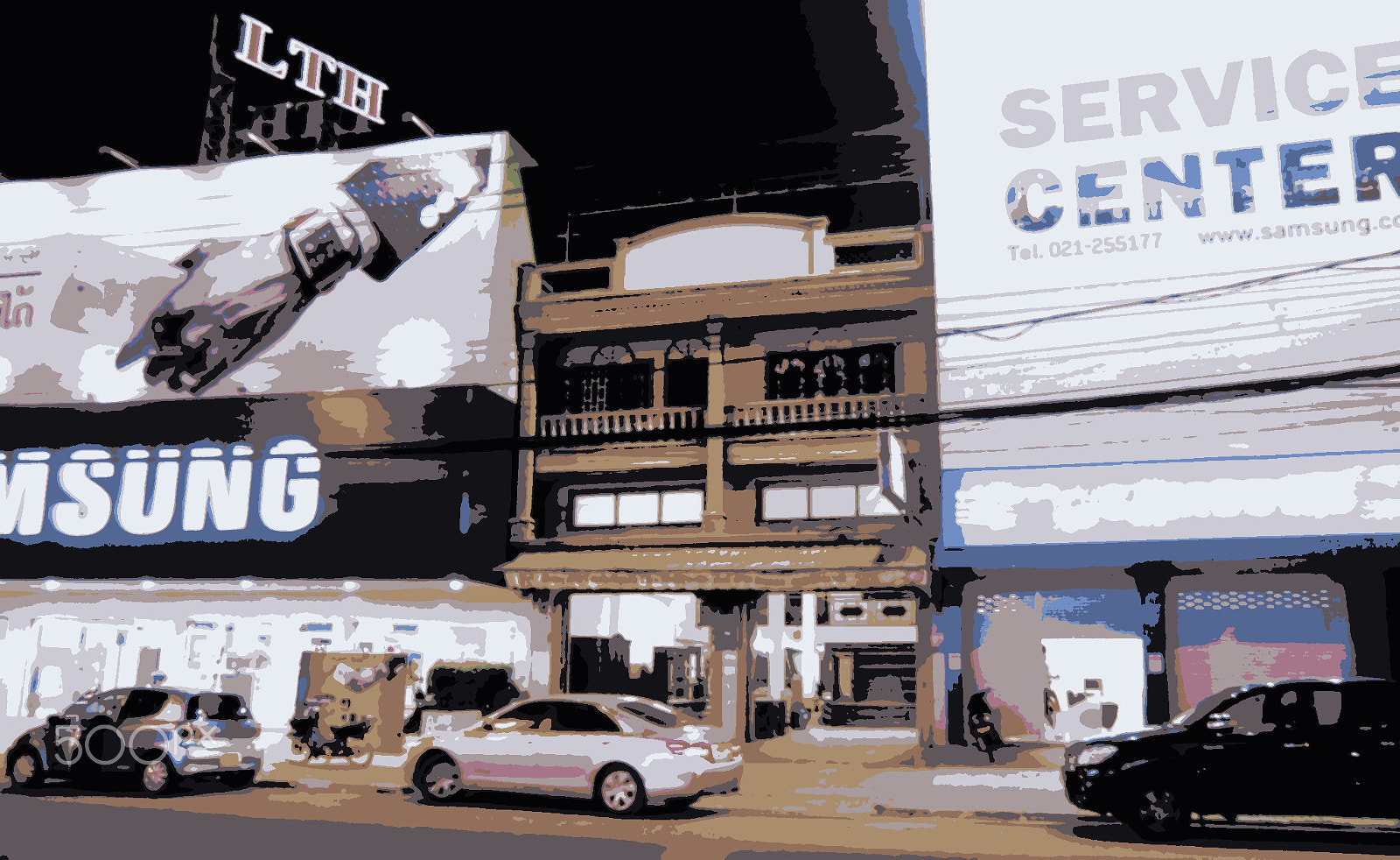CASIO EX-H15 sample photo. Lao street photography