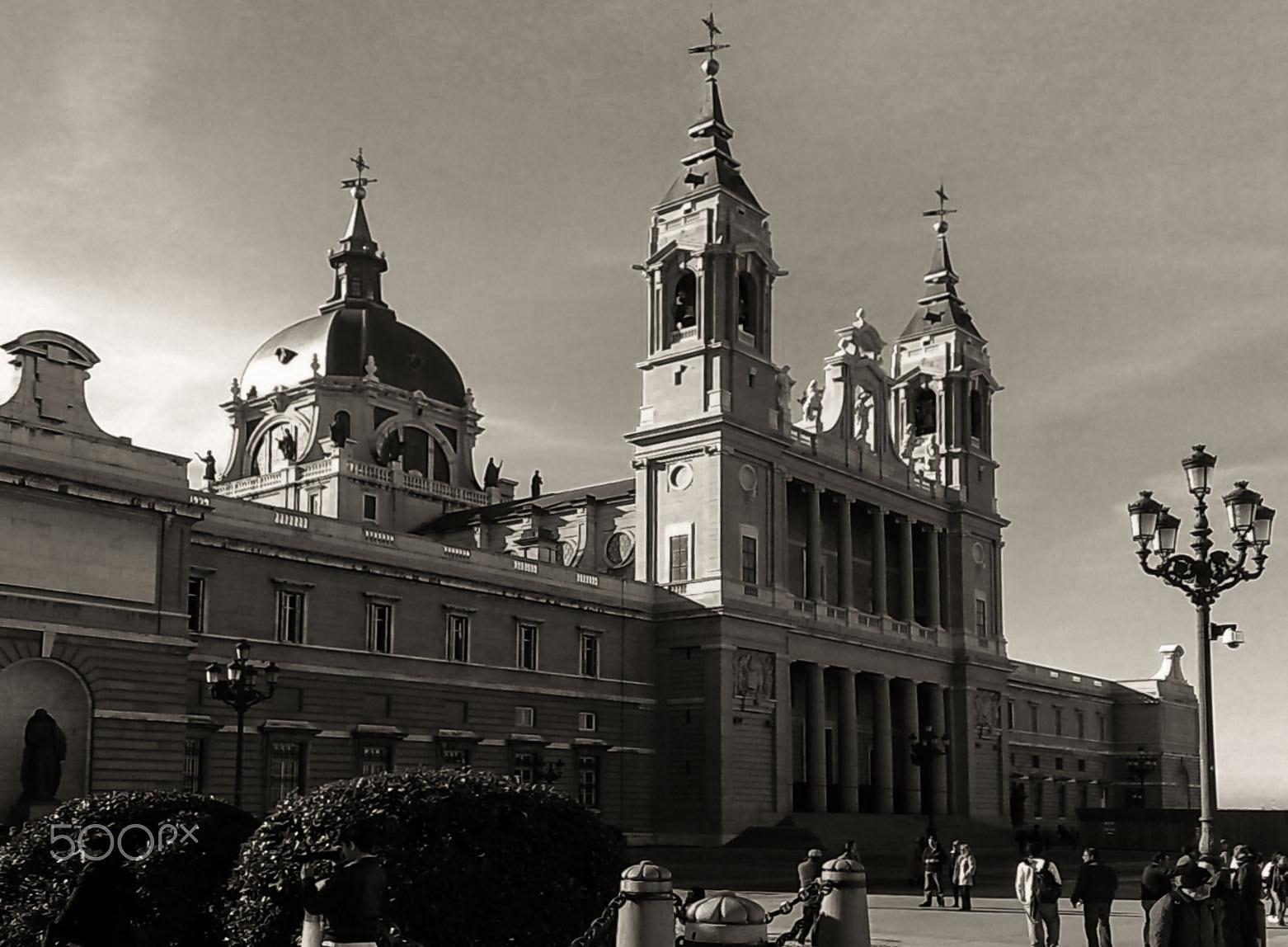 Nokia N95 sample photo. Catedral de la almudena photography