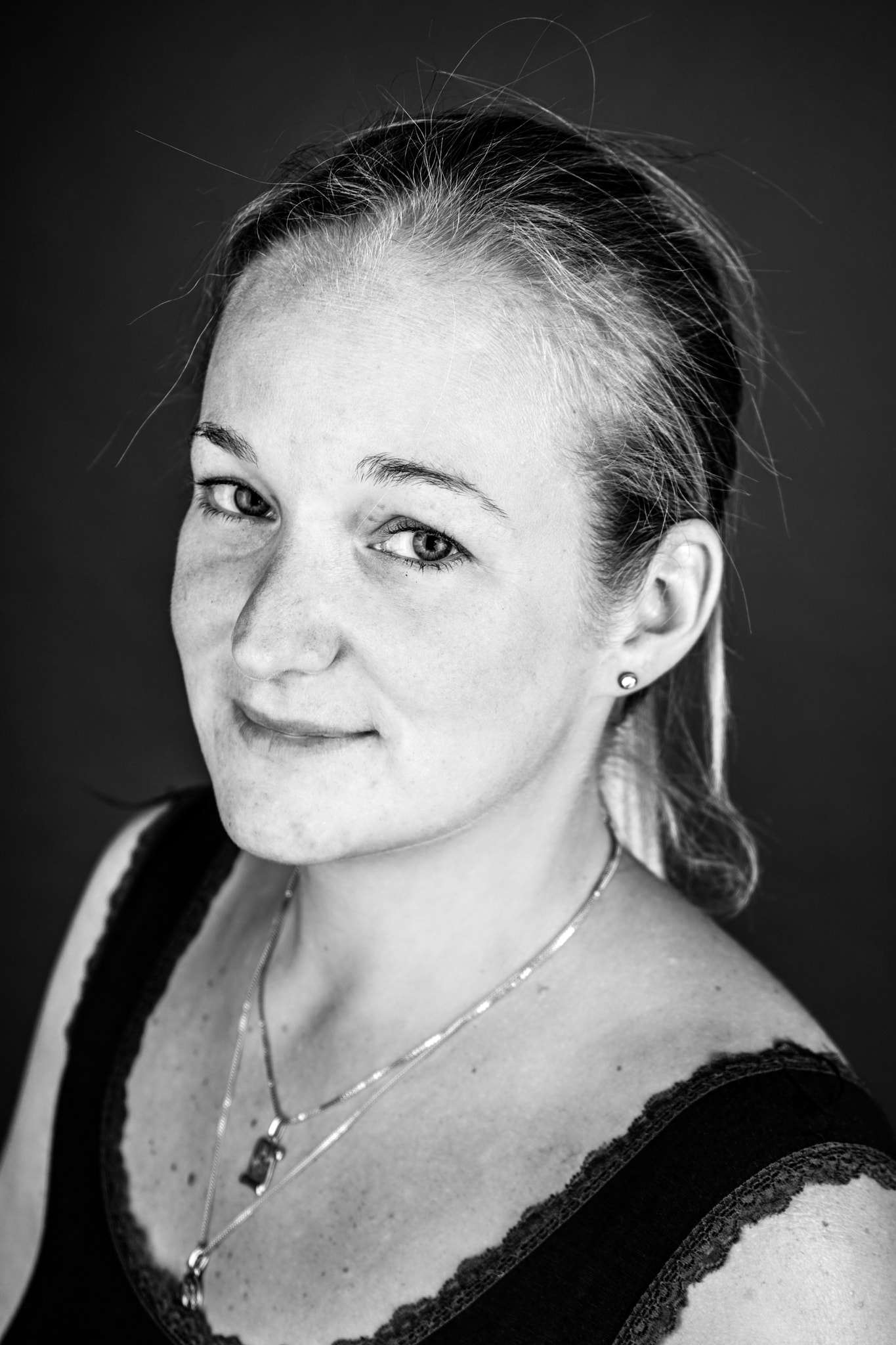 Sony a7R II + Sony FE 28-70mm F3.5-5.6 OSS sample photo. Sandra b&w photography