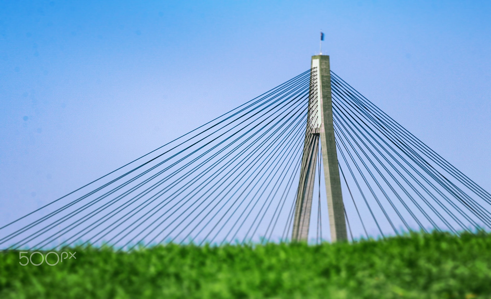 Canon EF 70-200mm F2.8L IS II USM sample photo. A perspective on anzac bridge photography