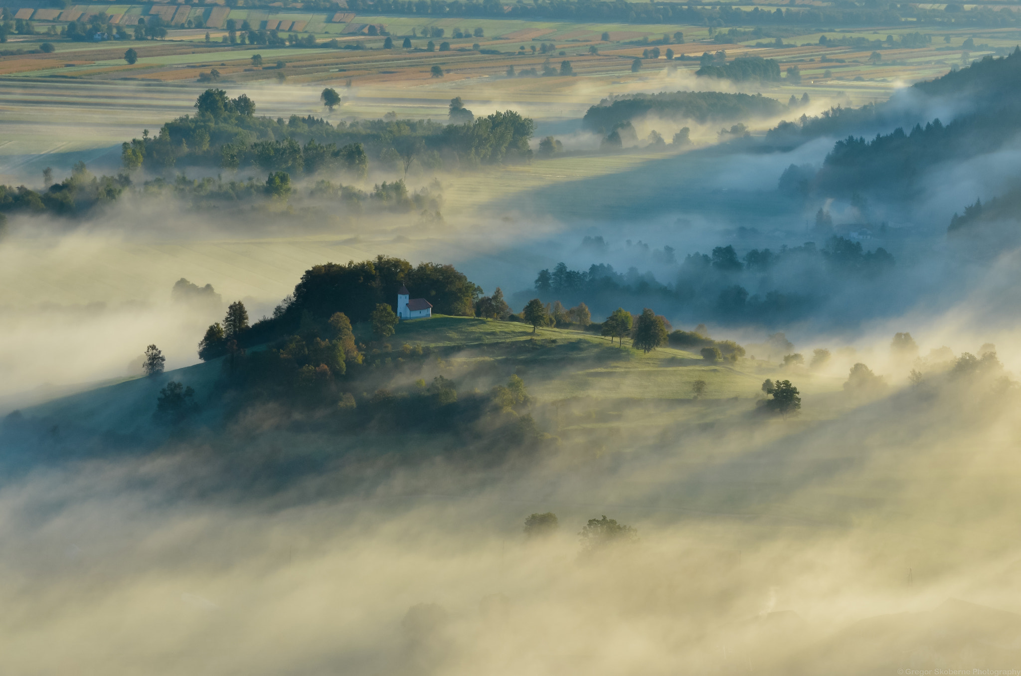 Nikon D5100 sample photo. Morning mist at ljubljana marsh photography