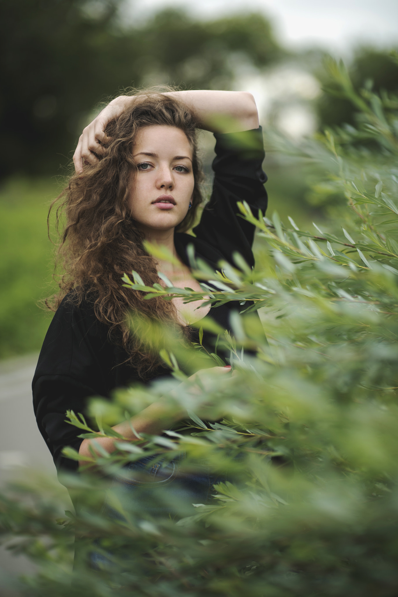 Nikon D810 + Sigma 85mm F1.4 EX DG HSM sample photo. Curls photography