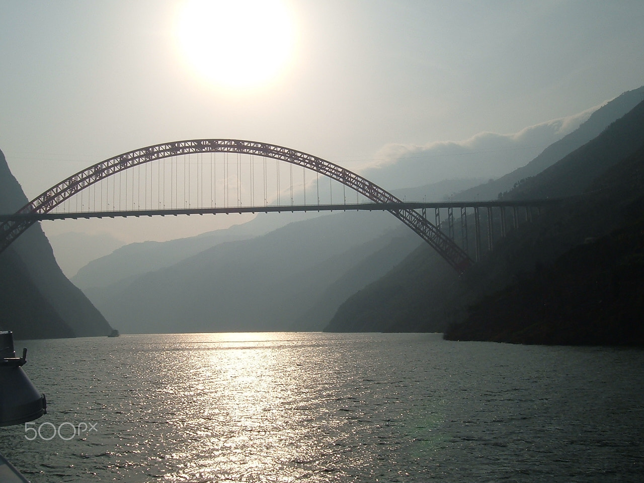 Fujifilm FinePix A330 sample photo. Bridge over yangtze river photography