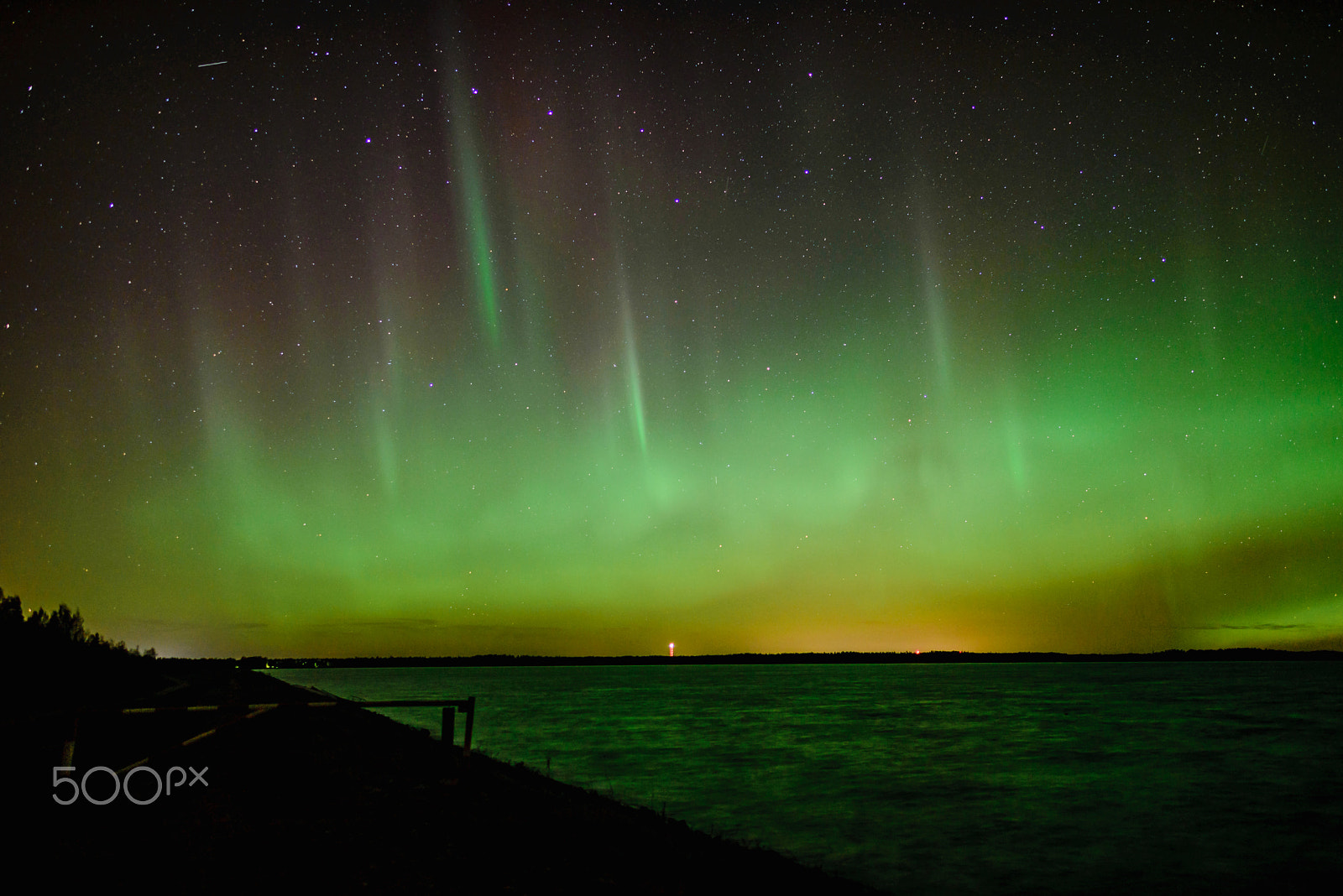 Samyang 12mm F2.8 ED AS NCS Fisheye sample photo. Auroras photography