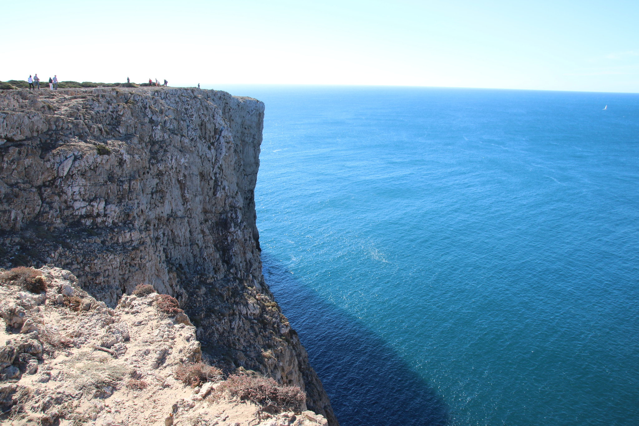Sigma 18-250mm F3.5-6.3 DC OS HSM sample photo. Cliff at cabo de sao vicente photography
