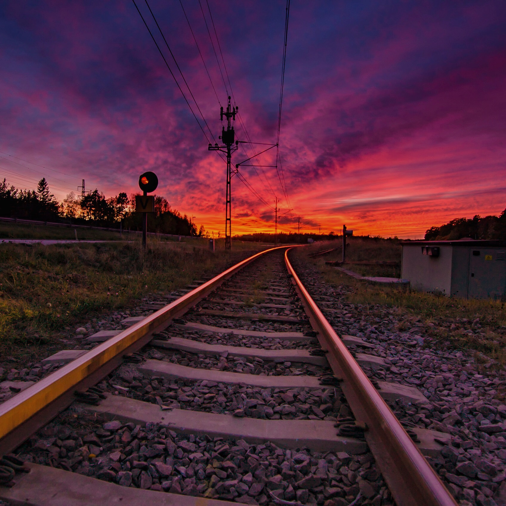 Tokina AT-X Pro 11-16mm F2.8 DX sample photo. Glowing rail... photography