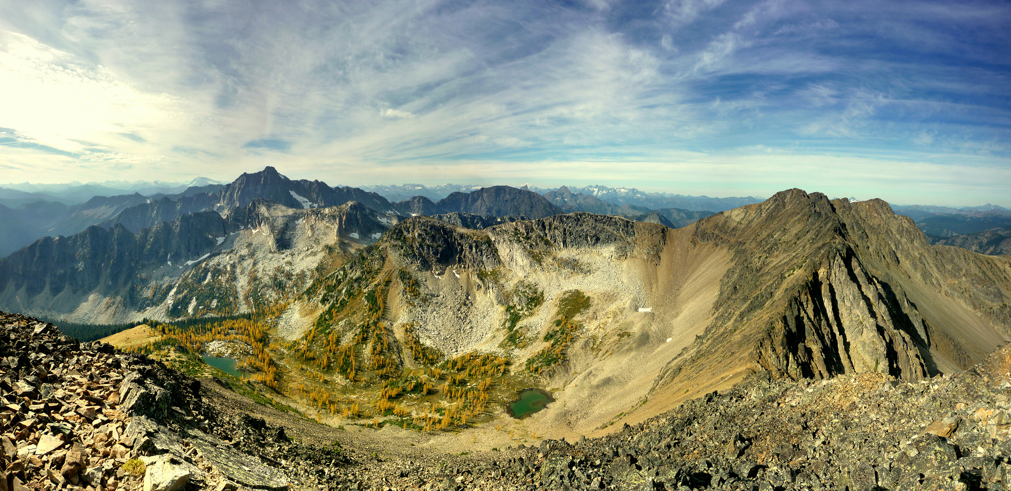 Panasonic DMC-FS15 sample photo. Frosty mountain panorama photography