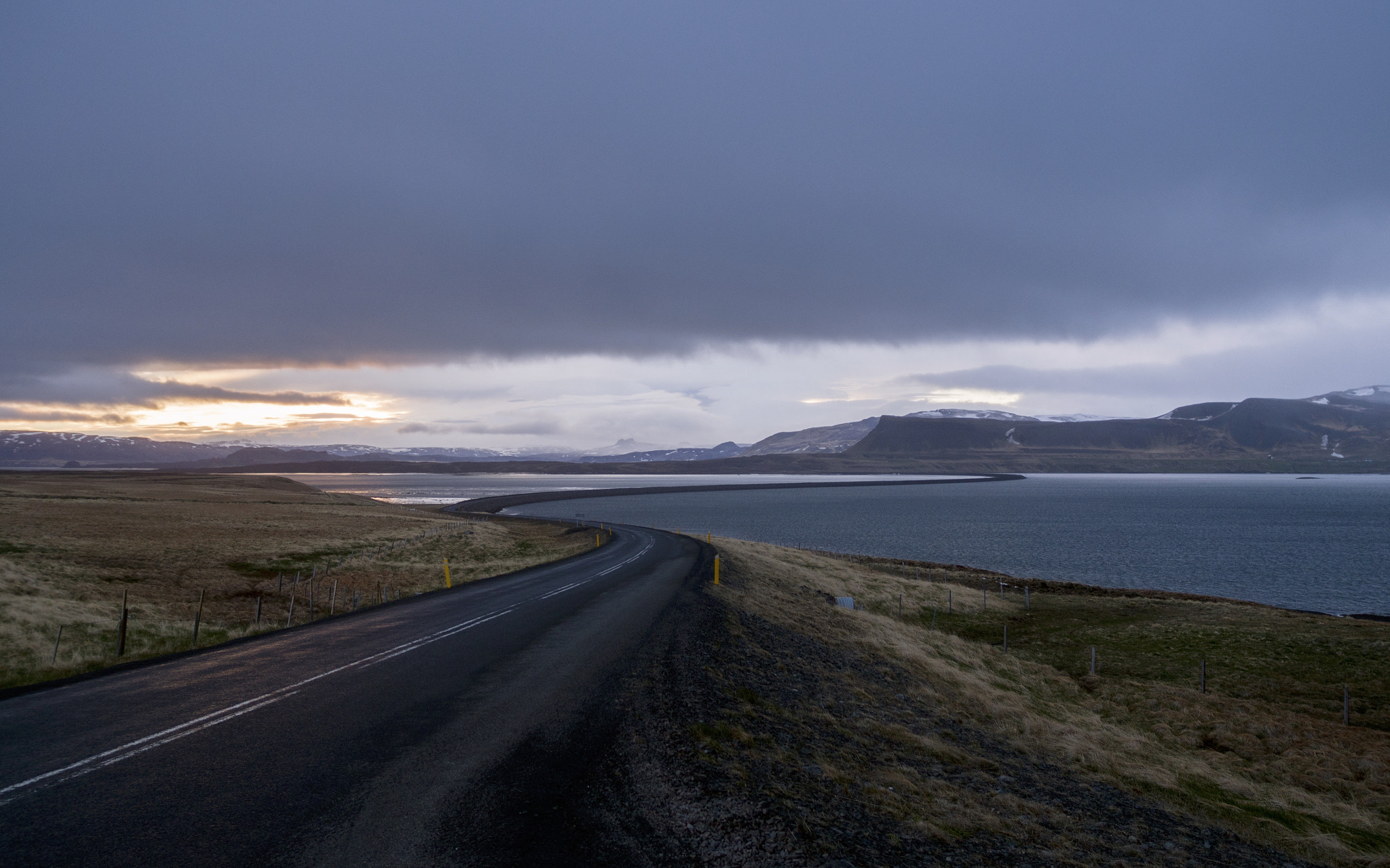 Olympus OM-D E-M5 sample photo. Icelandic roads photography