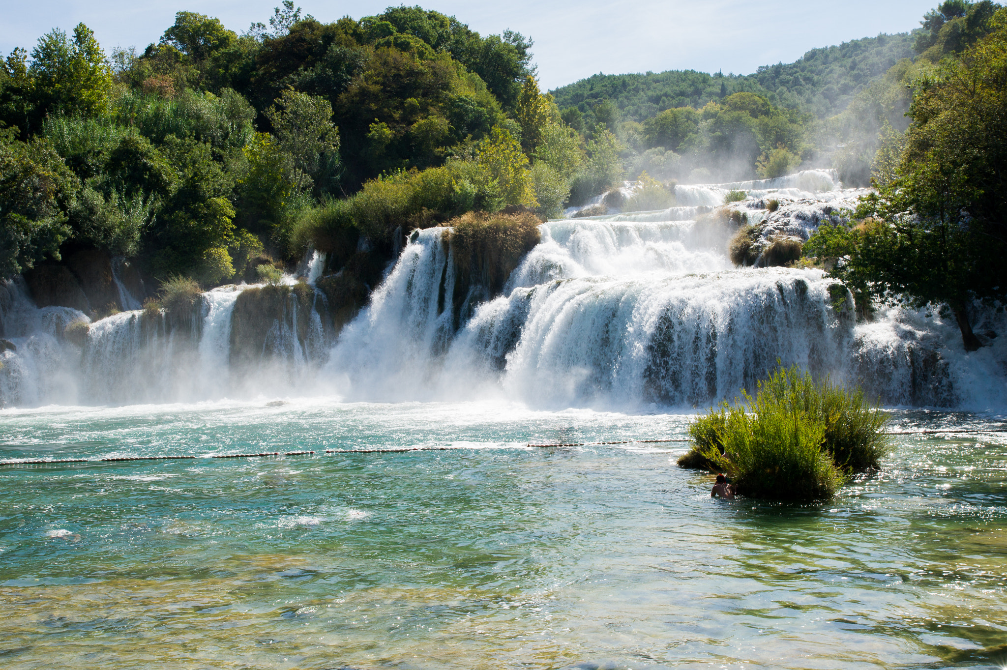 Sony Alpha DSLR-A450 sample photo. Krka national park photography