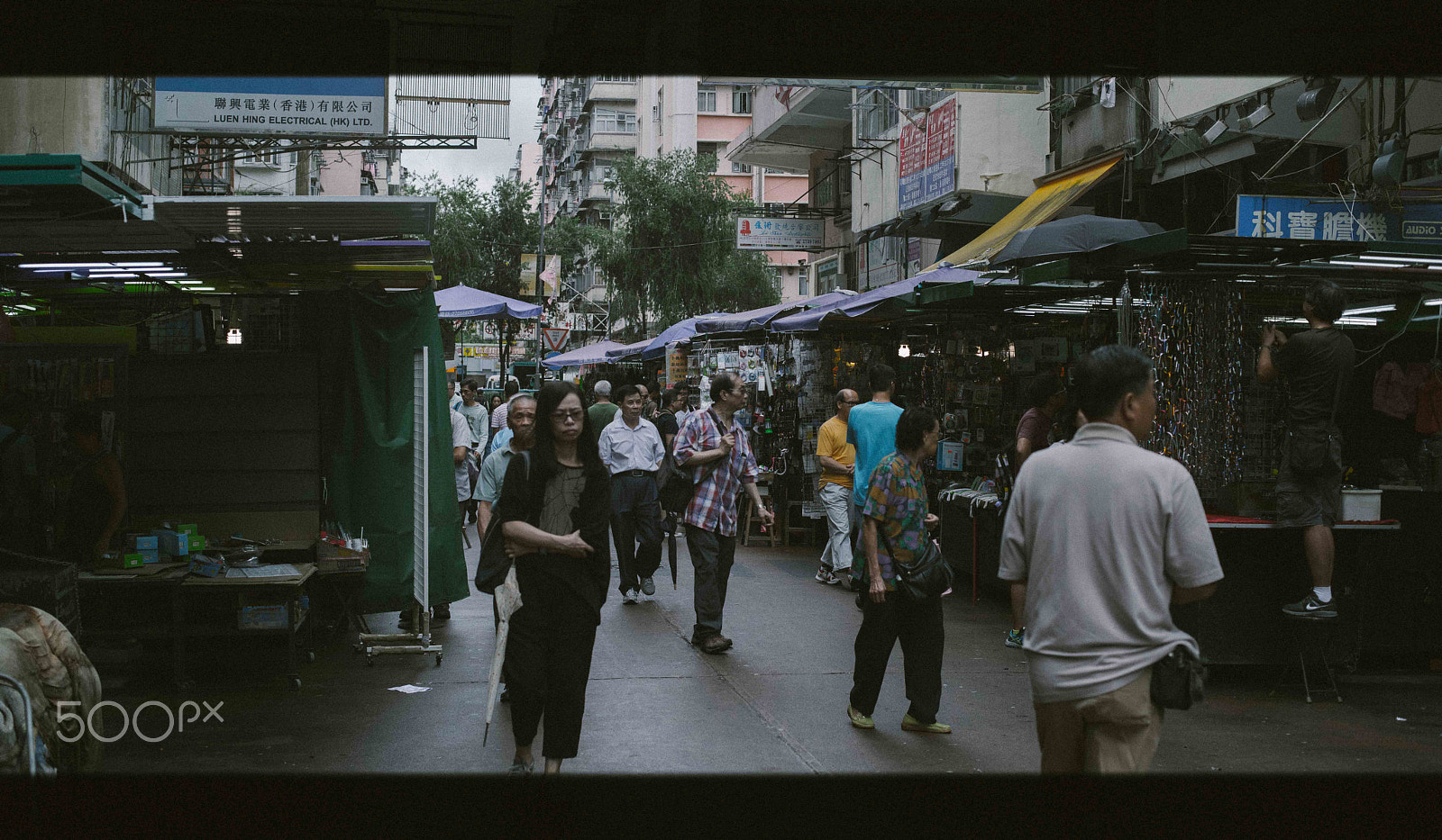 Sony a7R + Canon EF 50mm F1.4 USM sample photo. Sham shui po station, hong kong photography