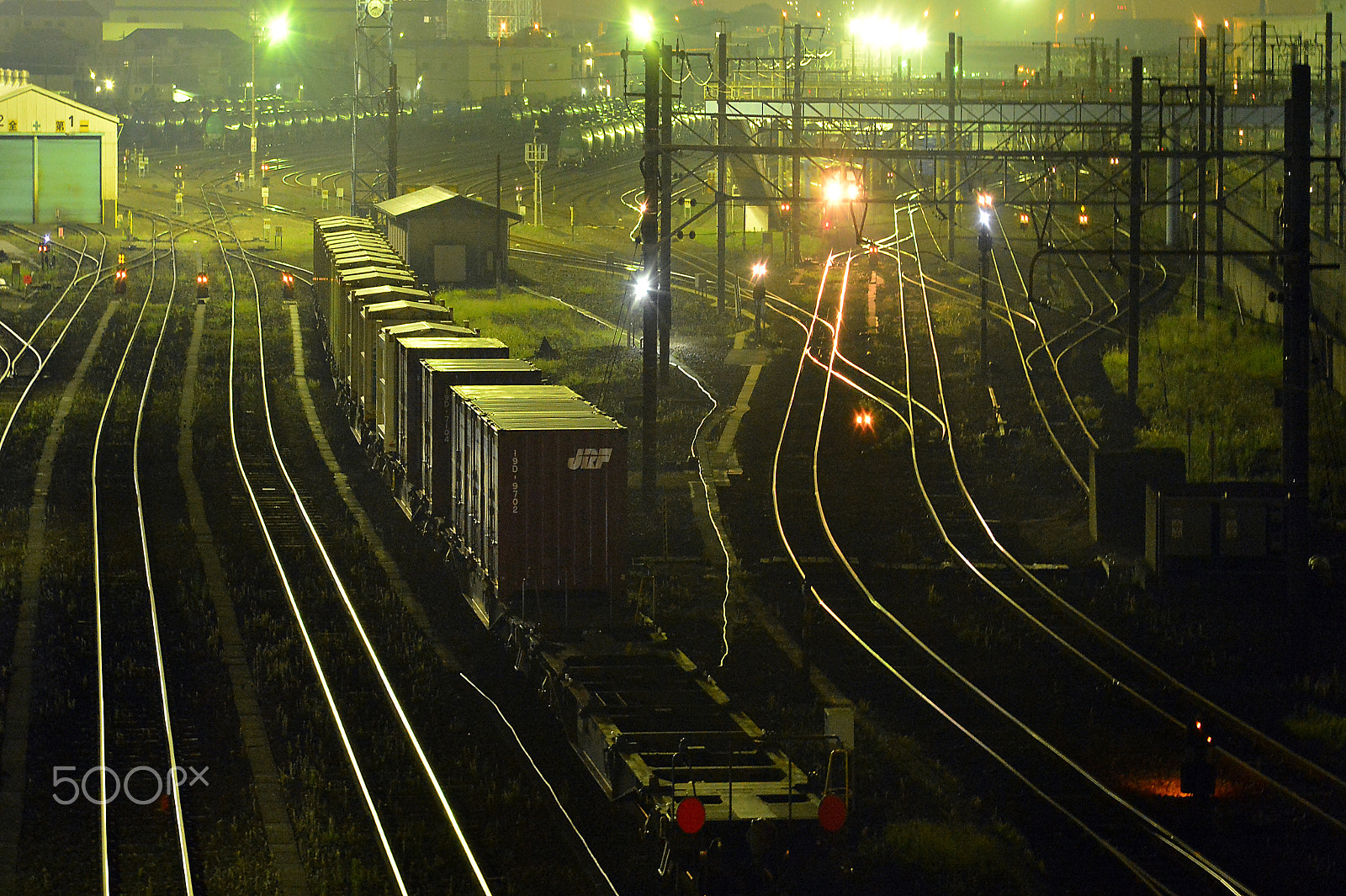 Nikon D4 sample photo. Freight yard ② photography