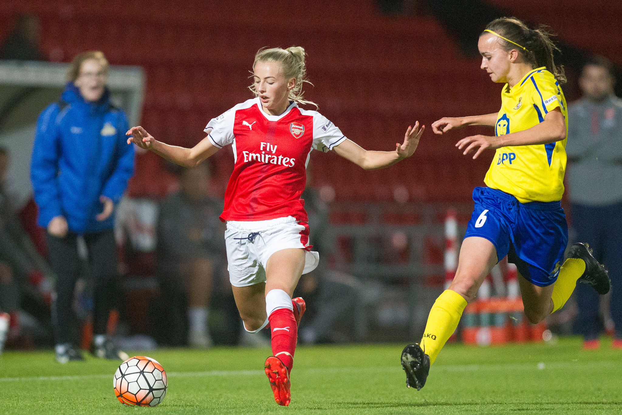 Canon EF 400mm f/2.8L sample photo. Doncaster rovers belles vs arsenal ladies, fa women's super league fa wsl1, football, the... photography