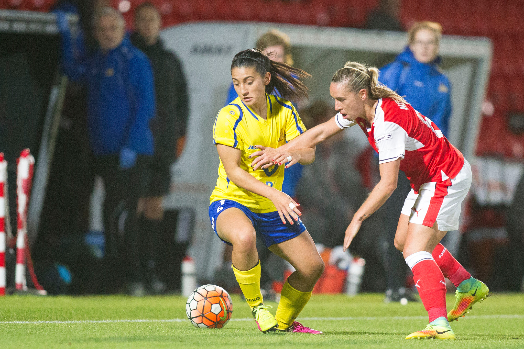 Canon EF 400mm f/2.8L sample photo. Doncaster rovers belles vs arsenal ladies, fa women's super league fa wsl1, football, the... photography