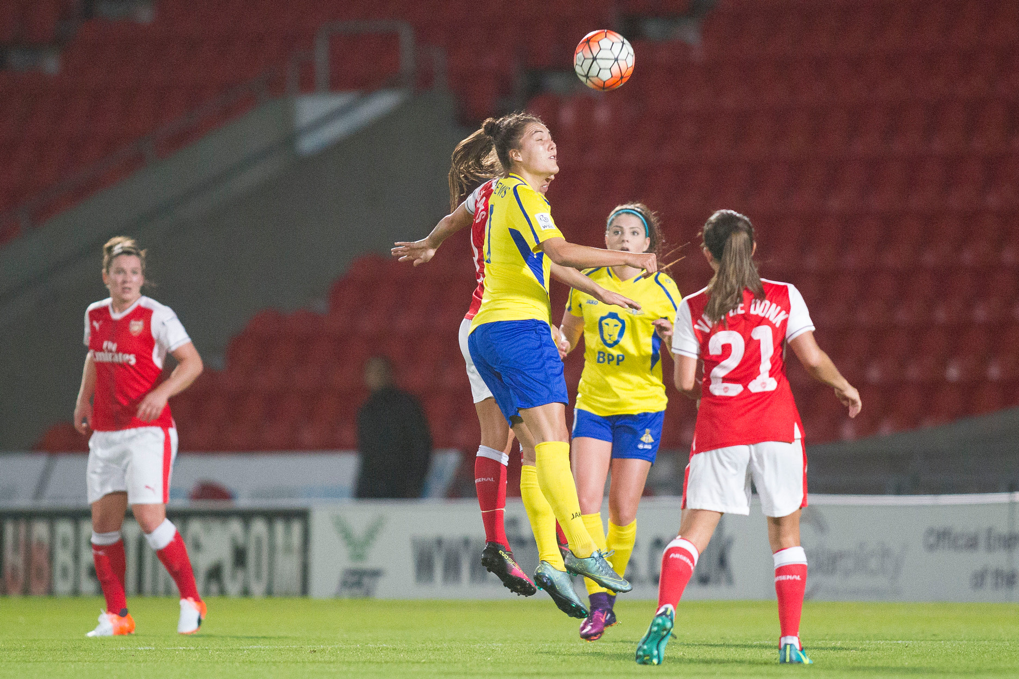 Canon EF 400mm f/2.8L sample photo. Doncaster rovers belles vs arsenal ladies, fa women's super league fa wsl1, football, the... photography