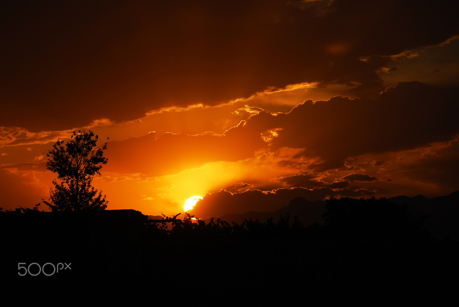 Nikon D60 sample photo. Isfahan friday sunset photography