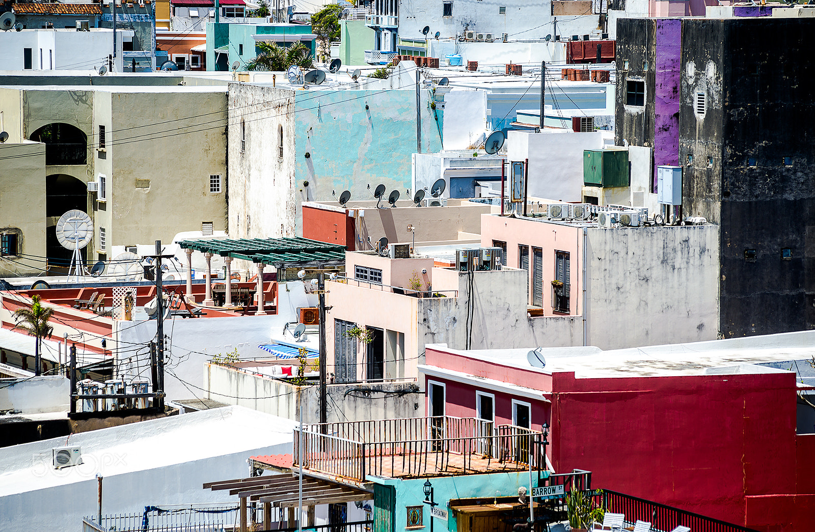 Nikon D610 sample photo. Building blocks in old san juan photography