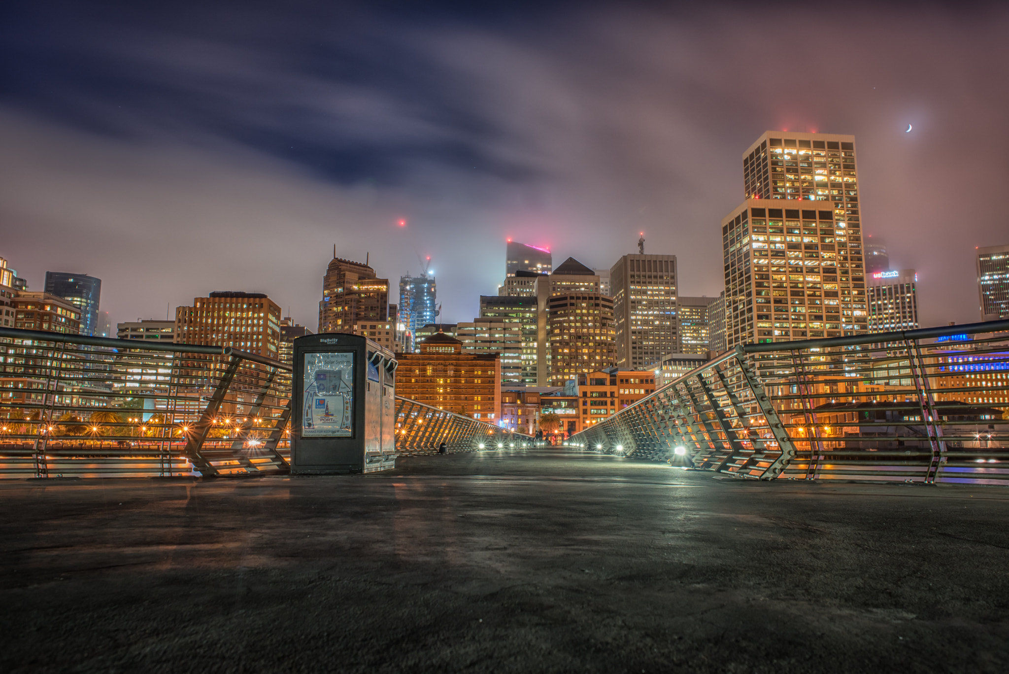 Nikon D750 + Nikon AF Nikkor 24mm F2.8D sample photo. San francisco from pier 14 photography