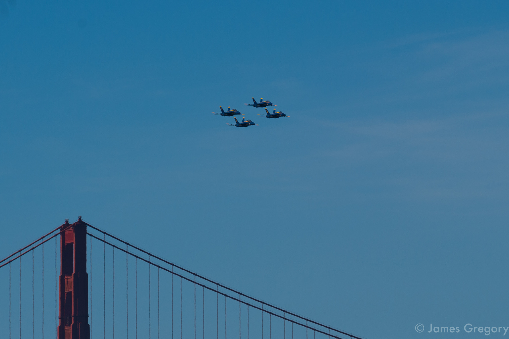 Tamron SP 70-200mm F2.8 Di VC USD sample photo. Blue angels rehearsing photography