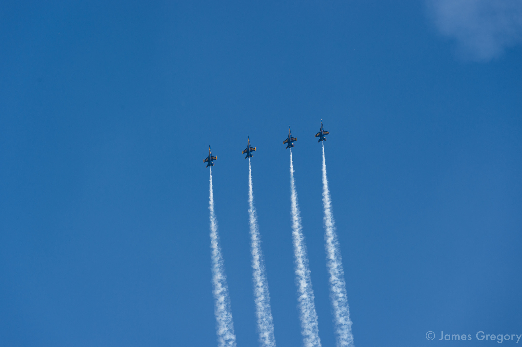 Tamron SP 70-200mm F2.8 Di VC USD sample photo. Blue angels rehearsing photography