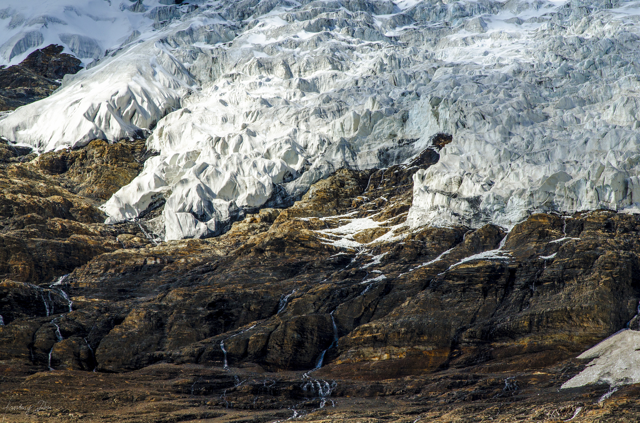Nikon AF Nikkor 24-85mm F2.8-4D IF sample photo. Glacier photography