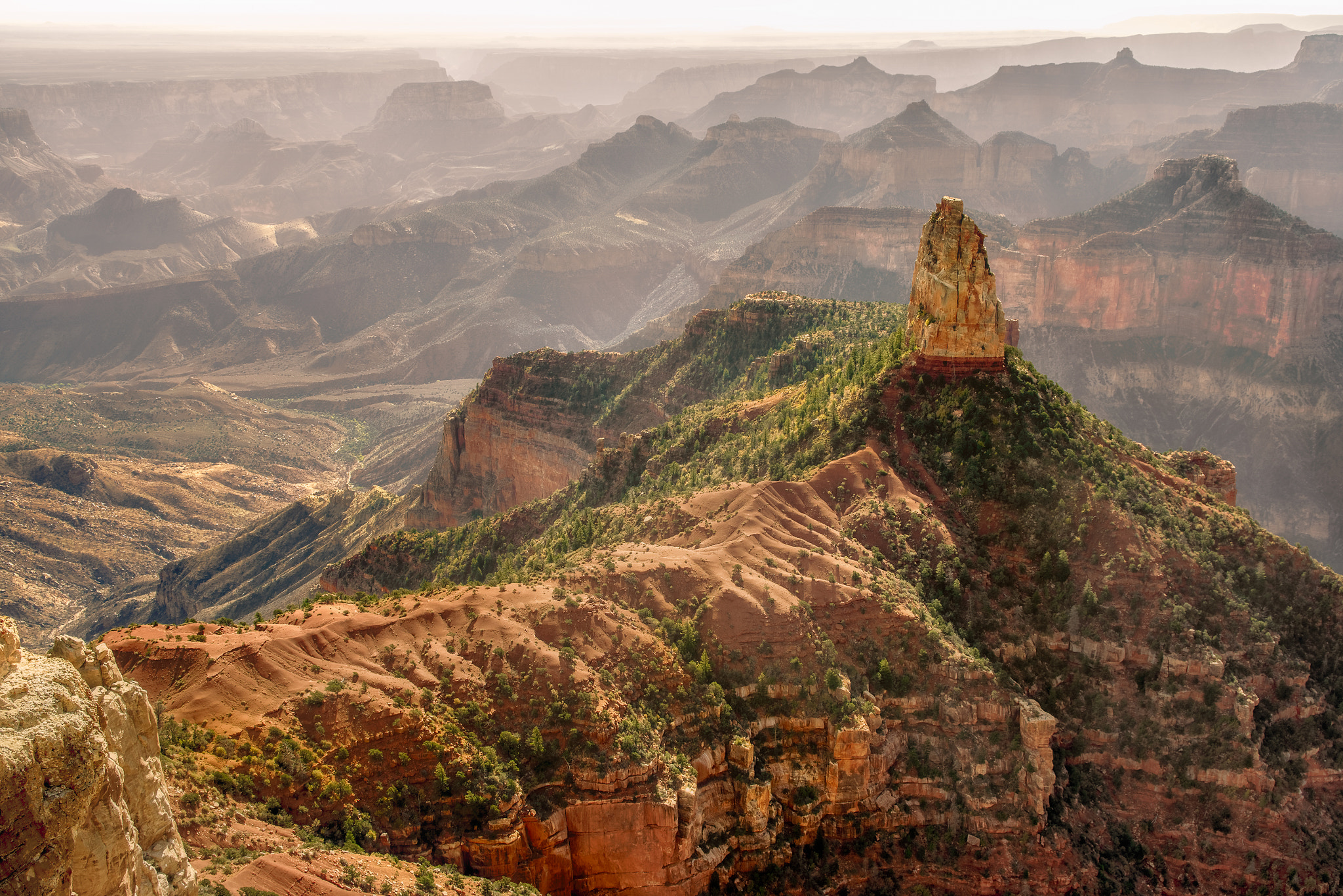Canon EF-S 17-55mm F2.8 IS USM sample photo. Atmosphere of north rim views photography
