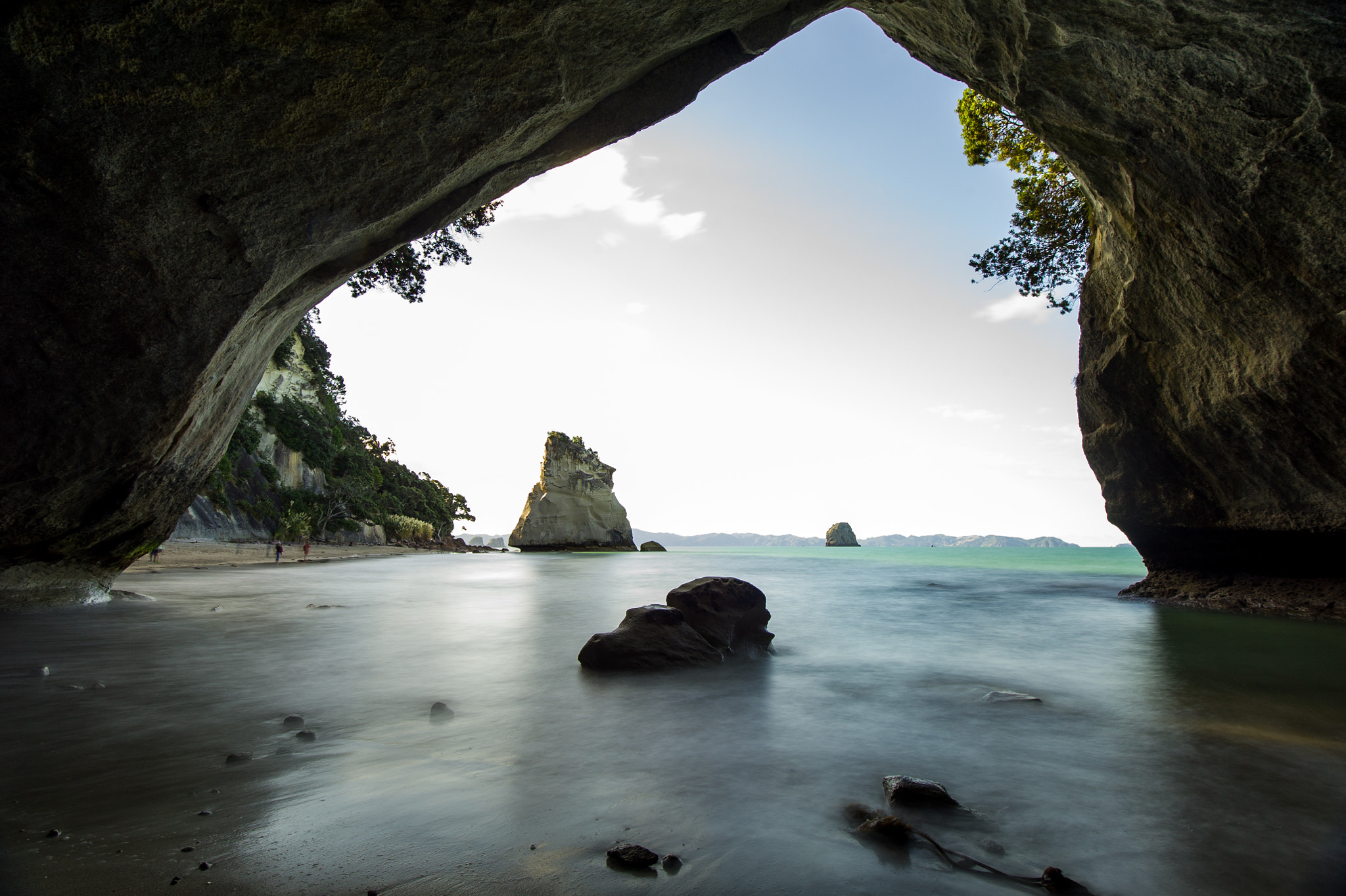 Nikon D3S sample photo. Cathedral cove photography